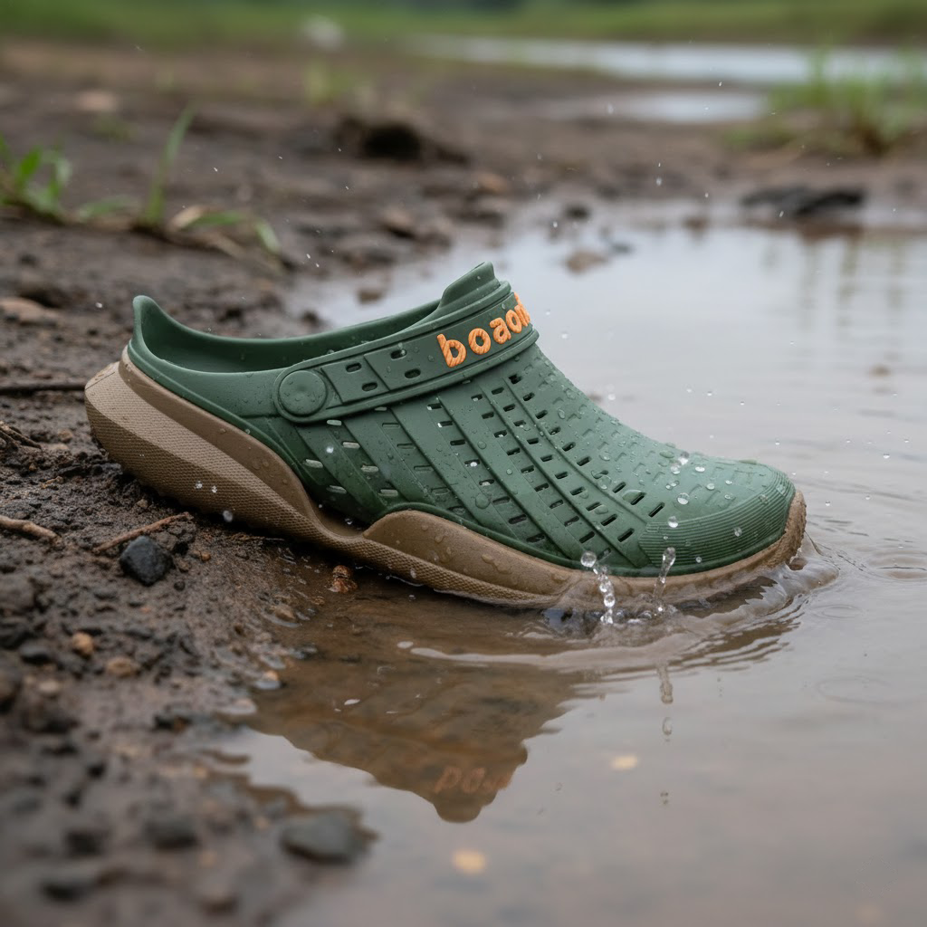 Sandália Antiderrapante para Pesca Boaonda Flow Discovery Selva Crepe - Brk Fishing