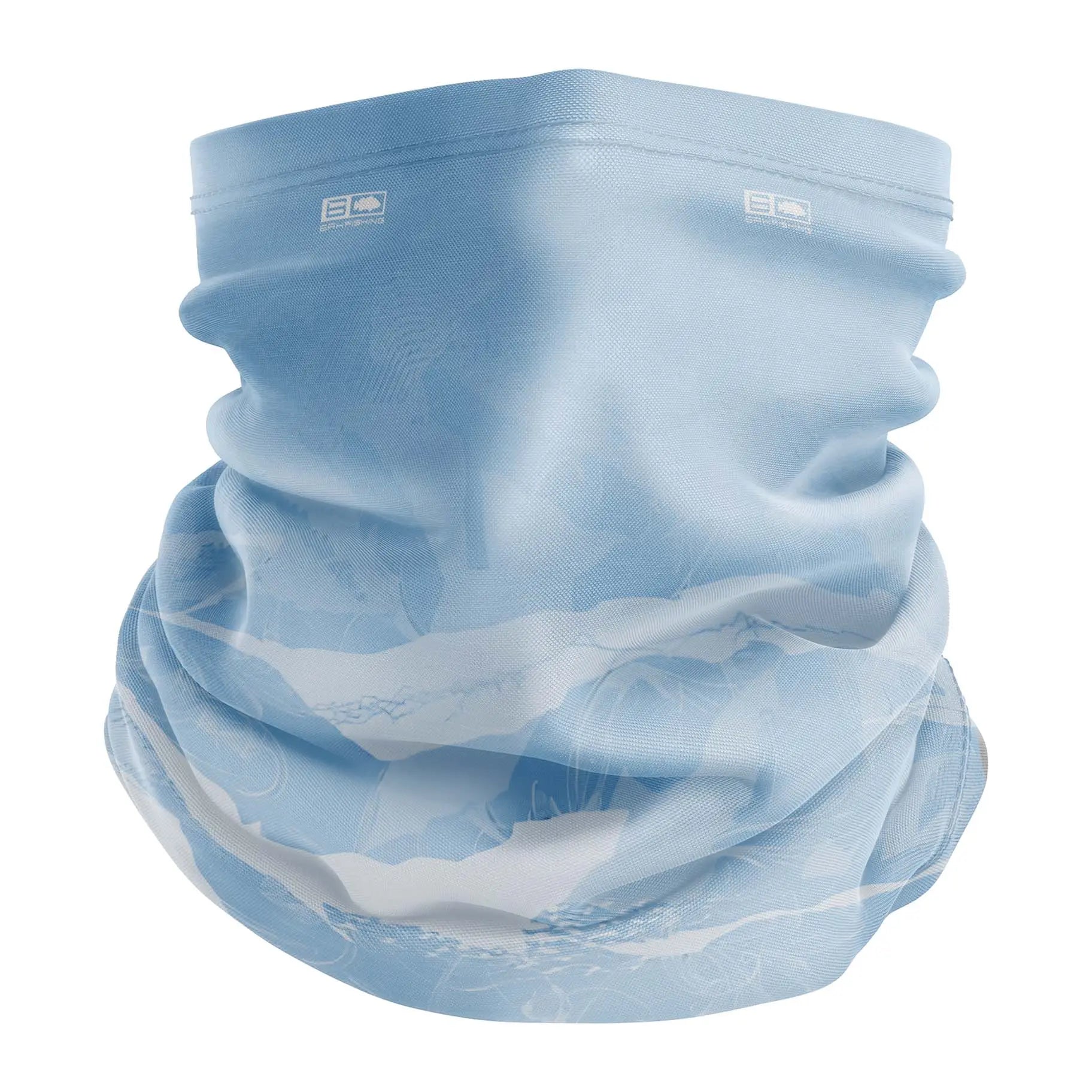 Bandana Tubeneck Brk ArmorX Ondas Azul Claro com Proteção UV50+