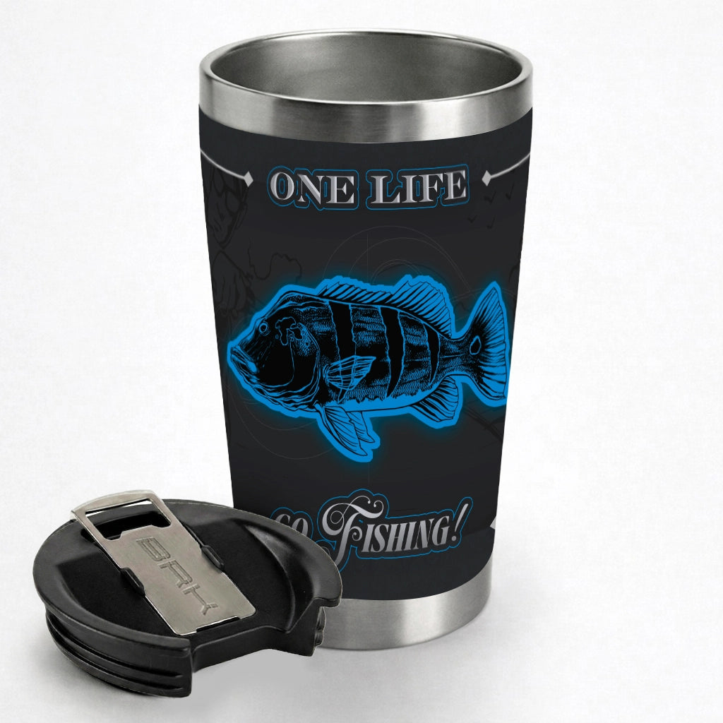 Copo Térmico One Life Go Fishing BRK