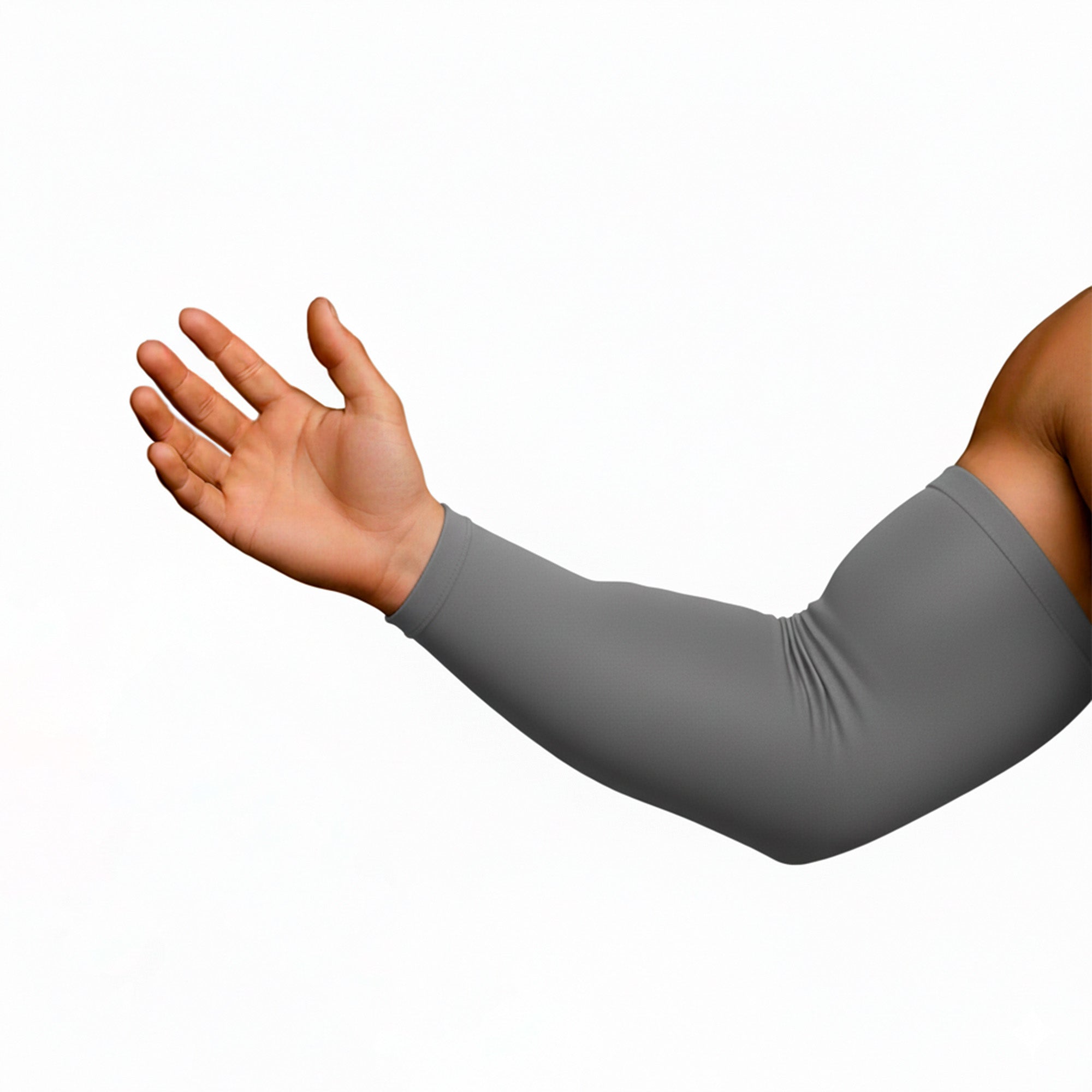 Manguito Brk UV50+ - Cinza Claro - Brk Fishing