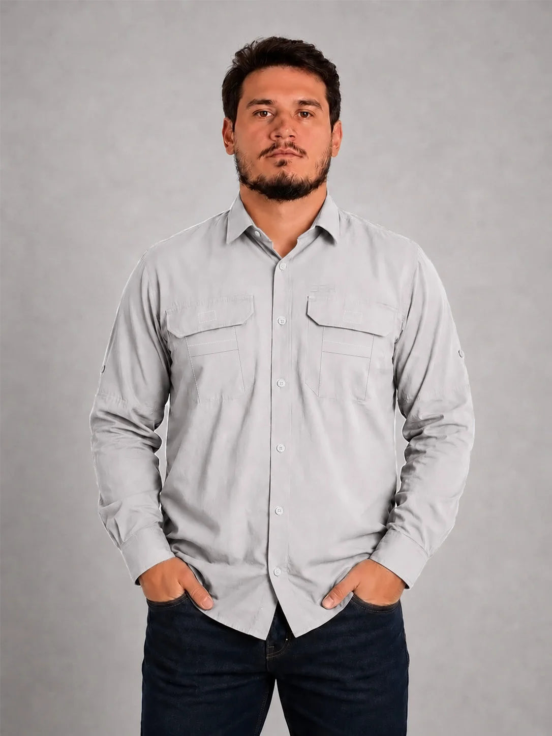Camisa Adventure Bege Dunas com Proteção UV50+