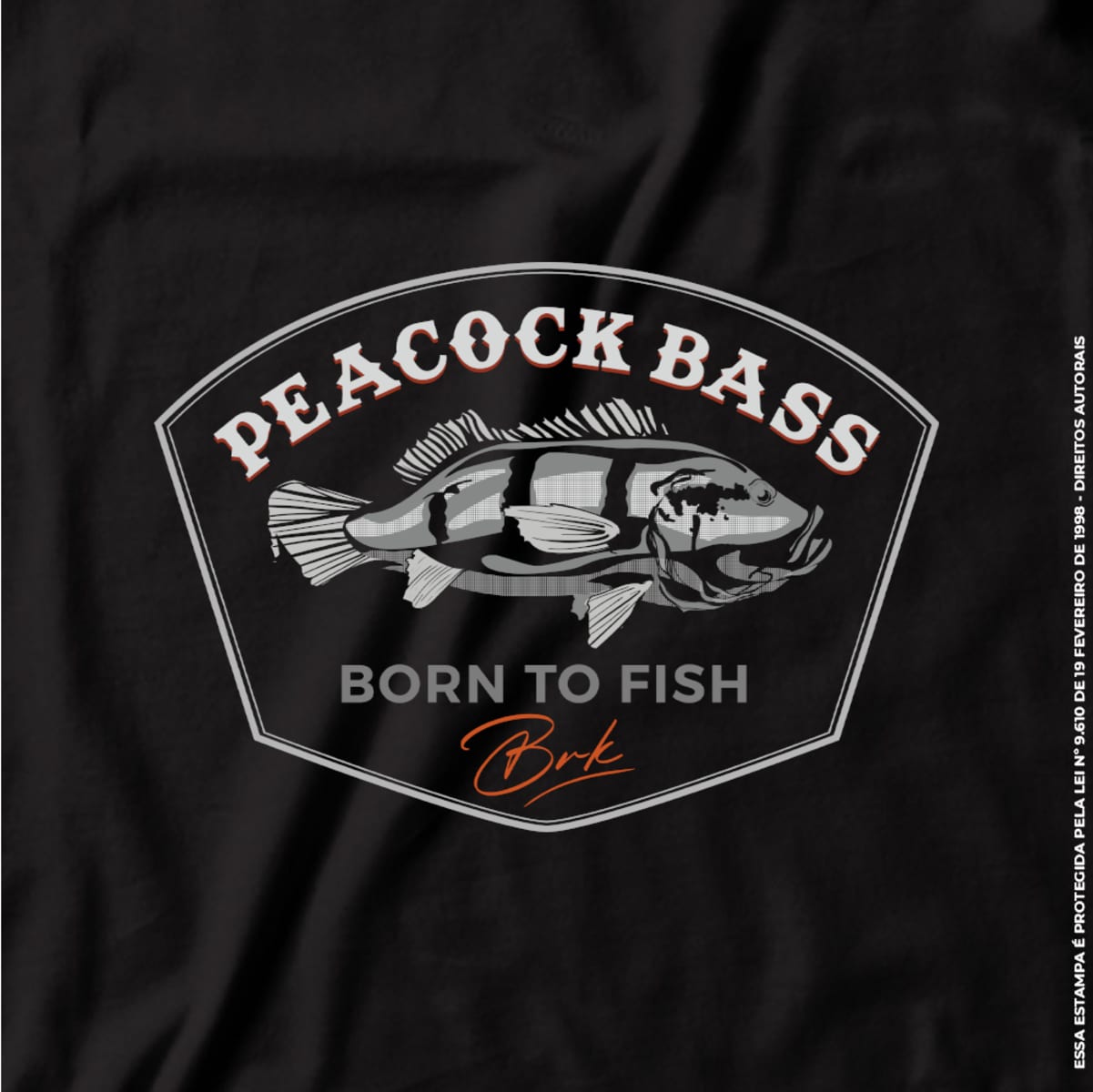 Camiseta de Pesca Brk Fishing Tucunaré Selvagem com Algodão Premium - Brk Fishing