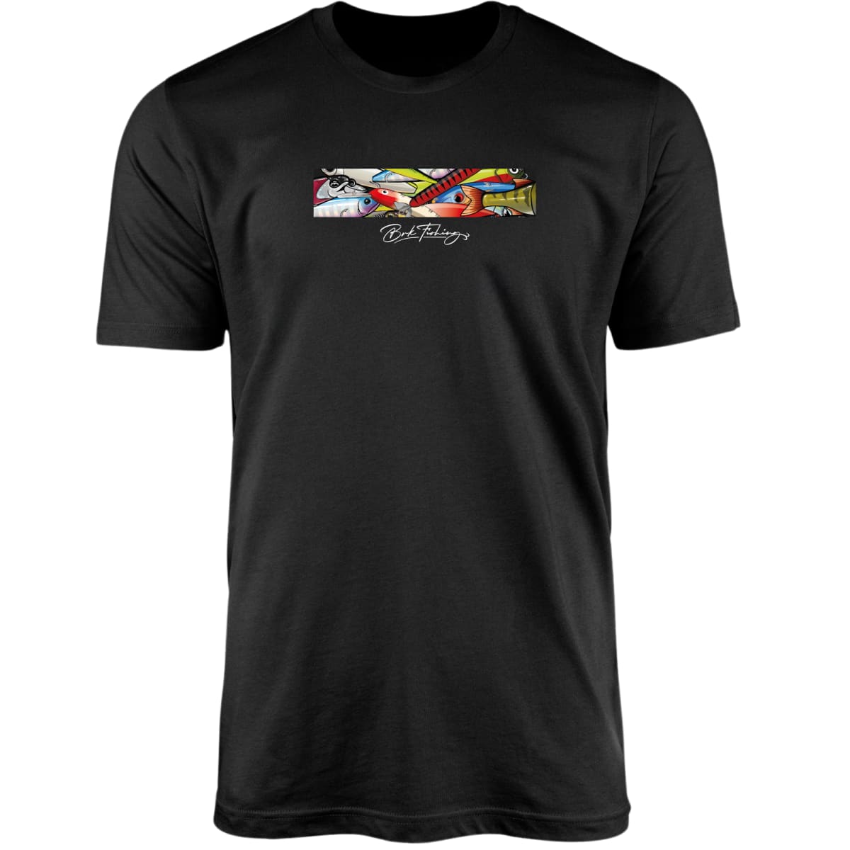 Camiseta de Pesca Brk Fishing Iscas Artificiais Vibrantes com Algodão Premium - Brk Fishing