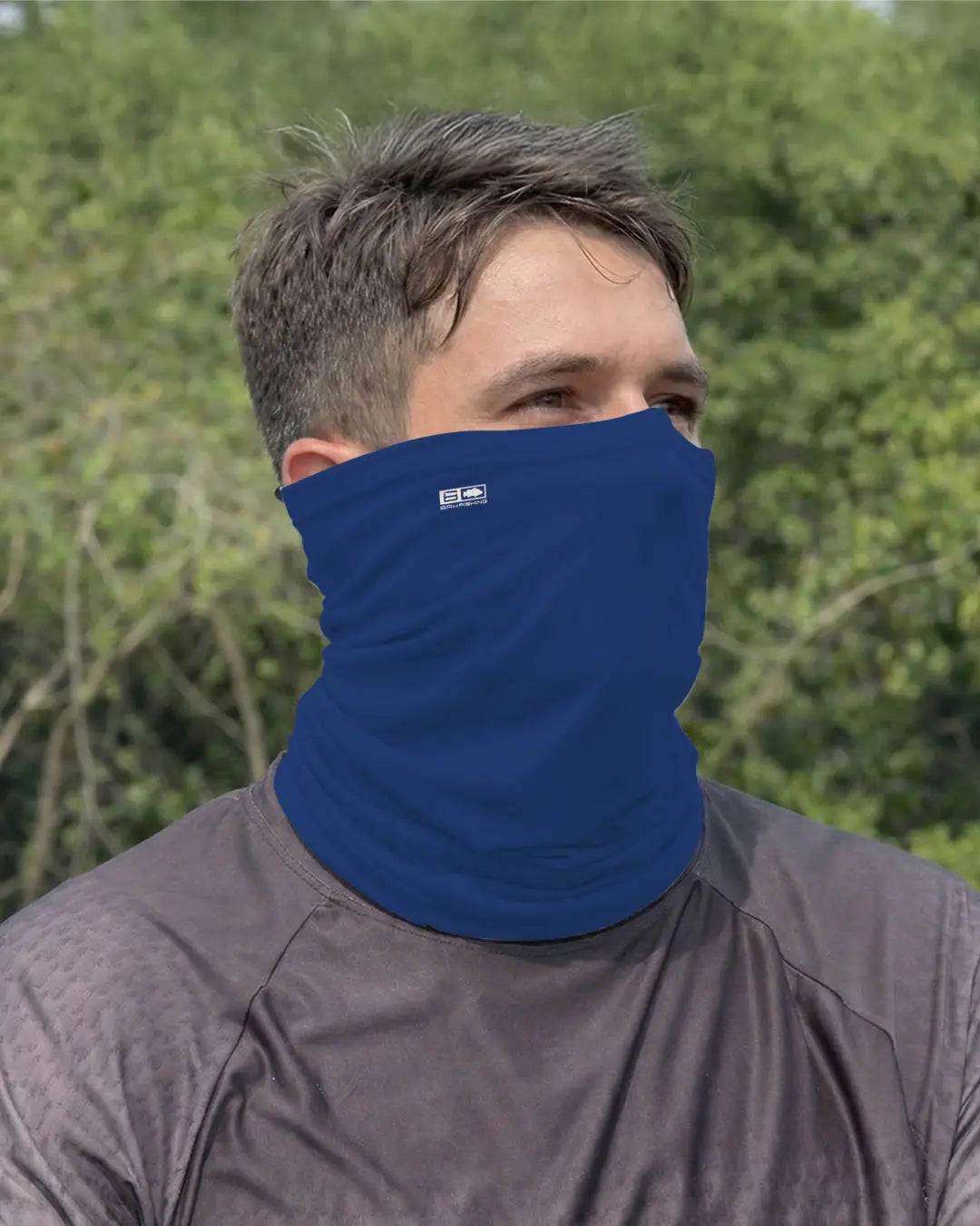 Bandana Tubeneck Brk ArmorX Azul Marinho Lisa com Proteção UV50+