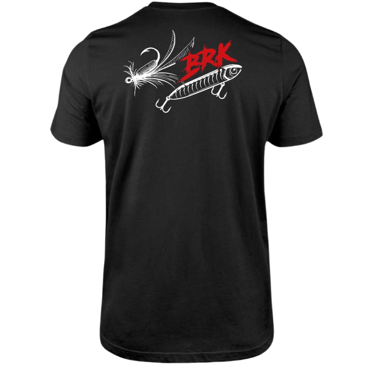 Camiseta de Pesca Brk Isca Artificial Lures com Algodão Premium - Brk Fishing