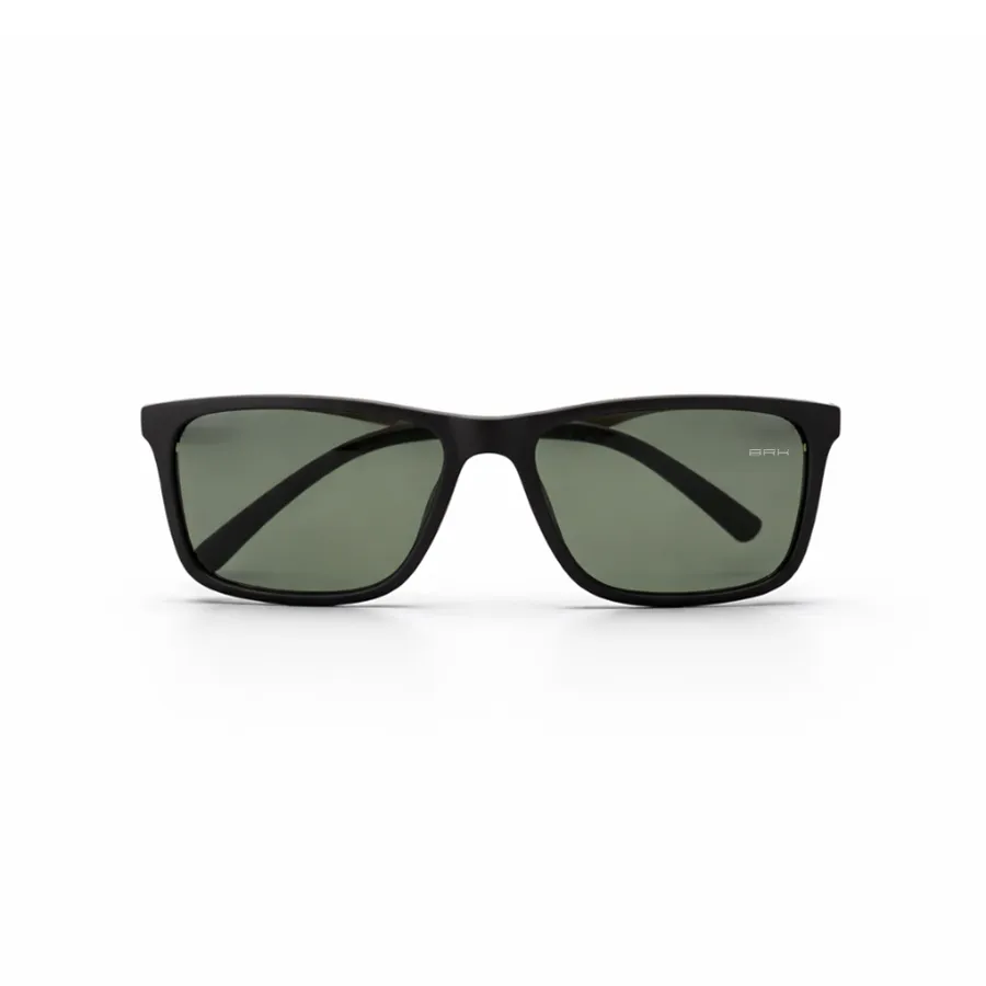 Óculos de Sol Brk Quadrado Ranger Preto com Lente Polarizada Verde UV400