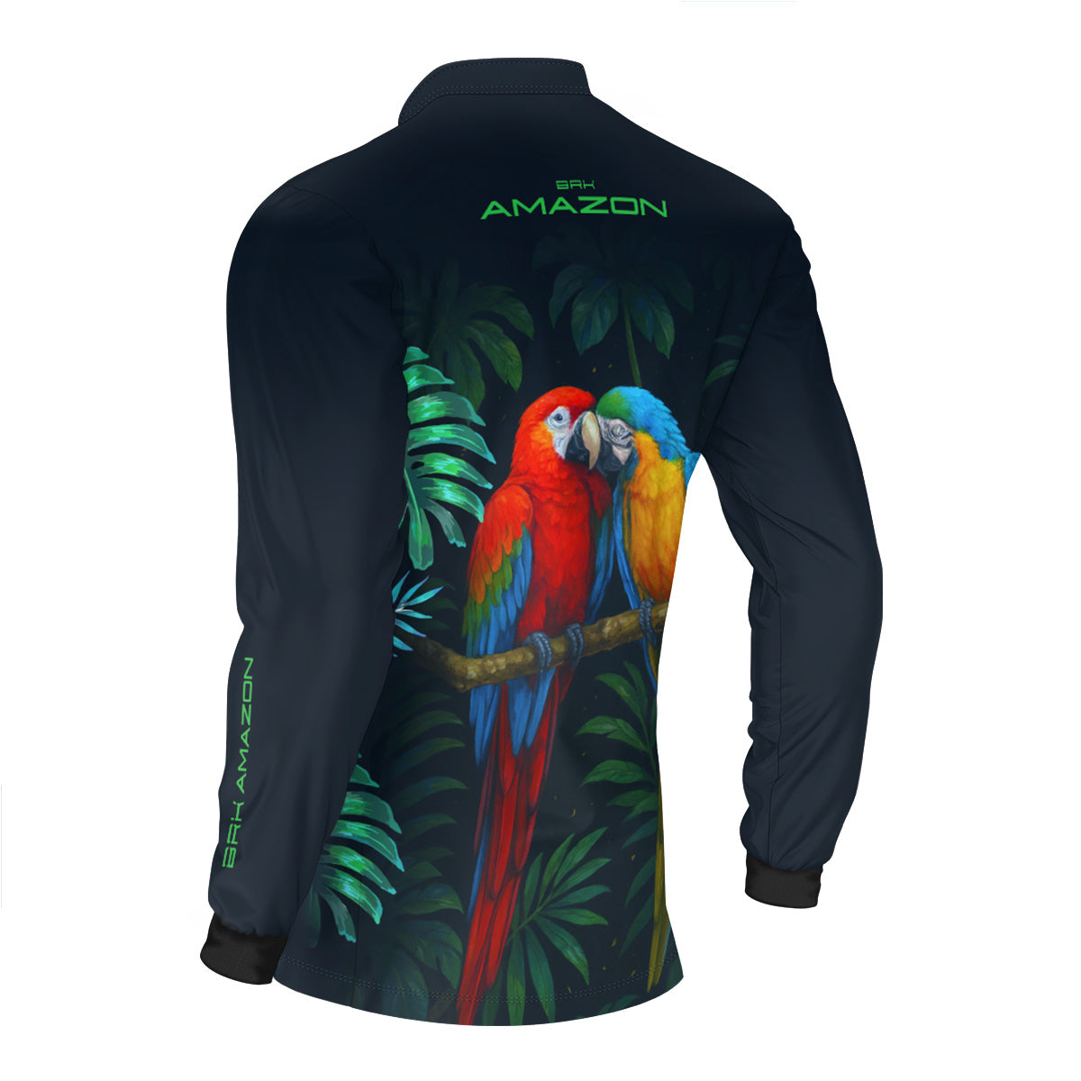 Camisa de Pesca Brk Amazon Casal de Araras com Proteção UV50 Brk Fishing