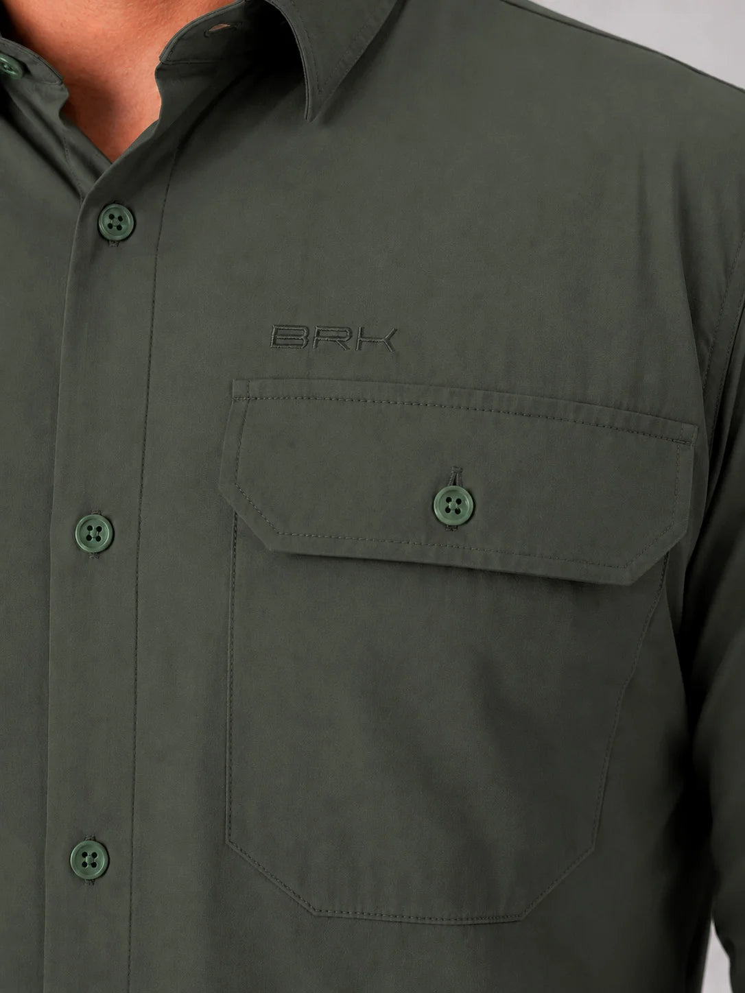 Camisa Adventure Verde Escuro com Proteção UV50+