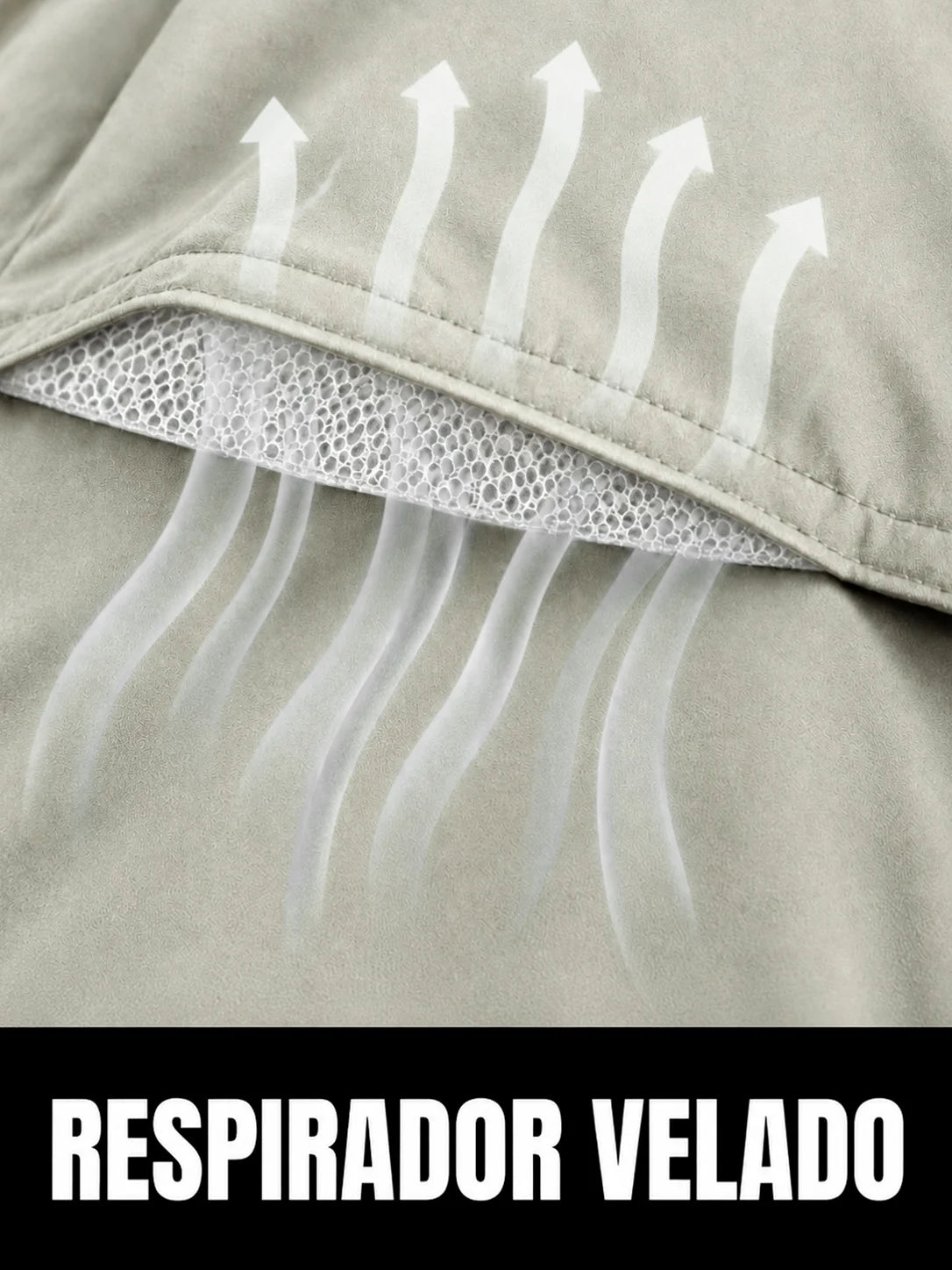 Camisa Work Areia com Proteção UV50+