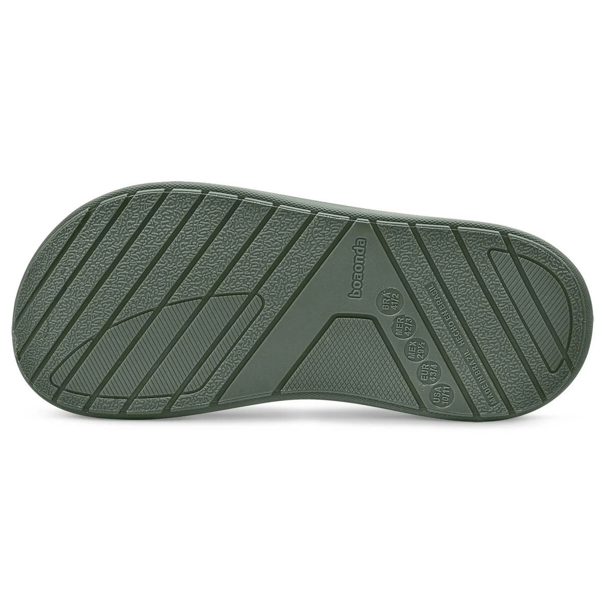 Sandália Antiderrapante para Pesca Boaonda Brave Verde Selva - Brk Fishing