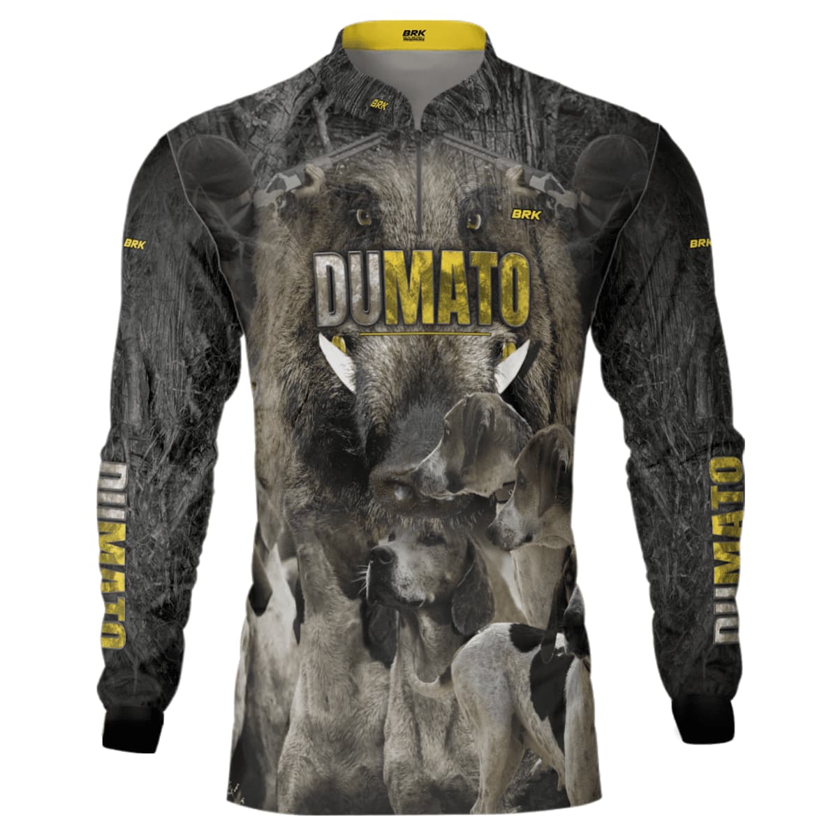 Camisa Agro Brk DuMato Javali FoxHound 2.0 com Proteção Solar UV50+ - Brk Fishing