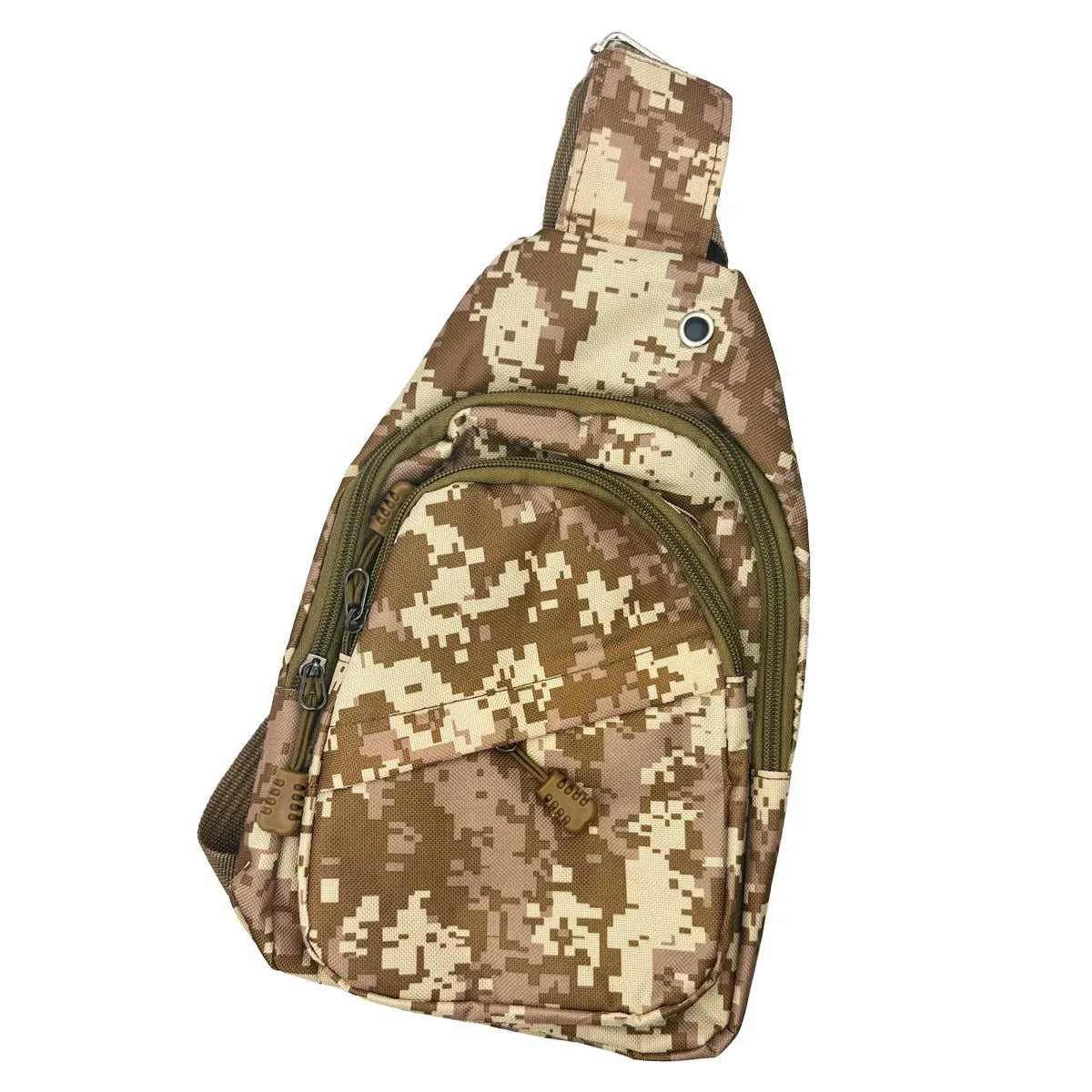 Bolsa Shoulder Pochete Camuflada 3 Zíper - Brk Fishing