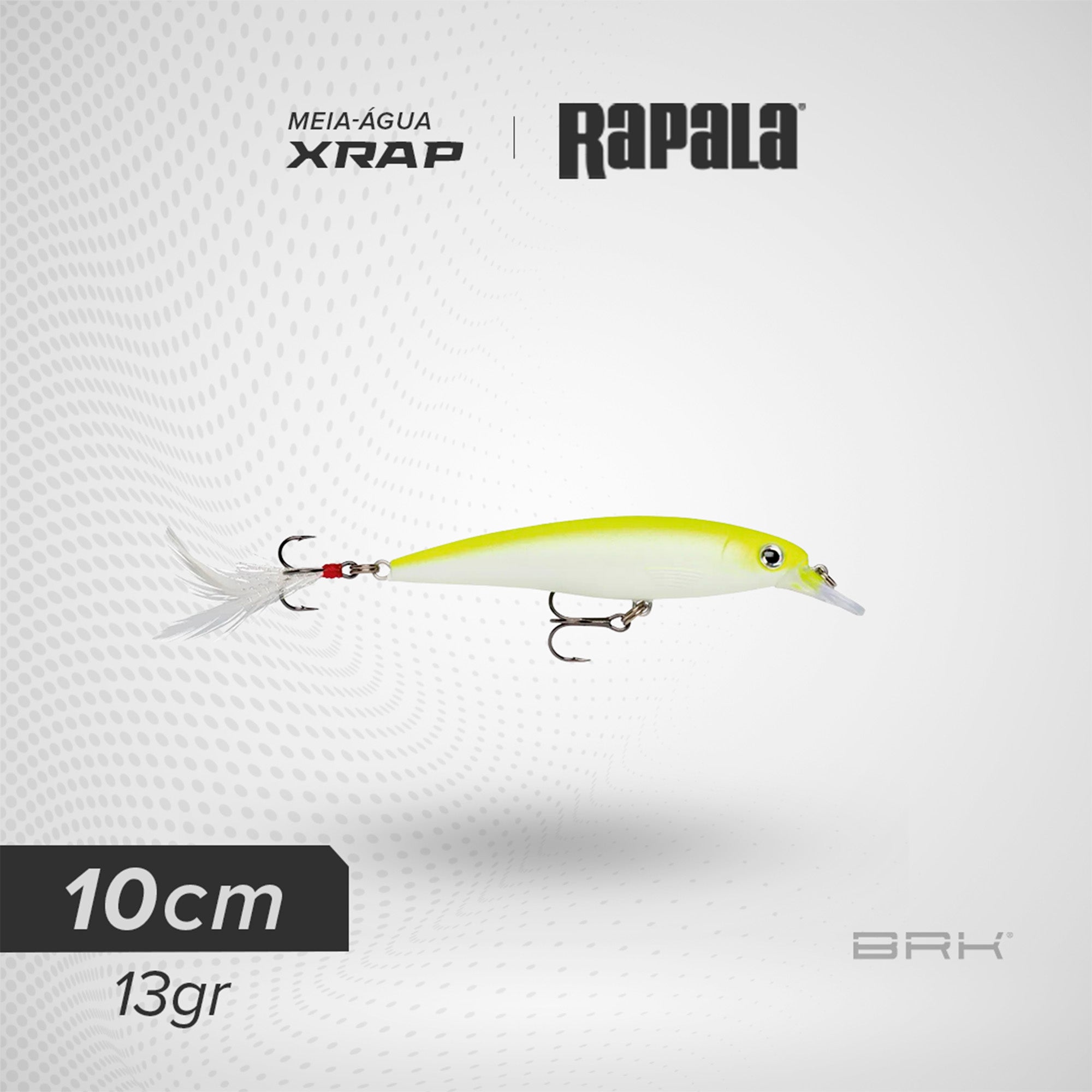 Isca Artificial Rapala XRAP 10 Meia-Água Rapala