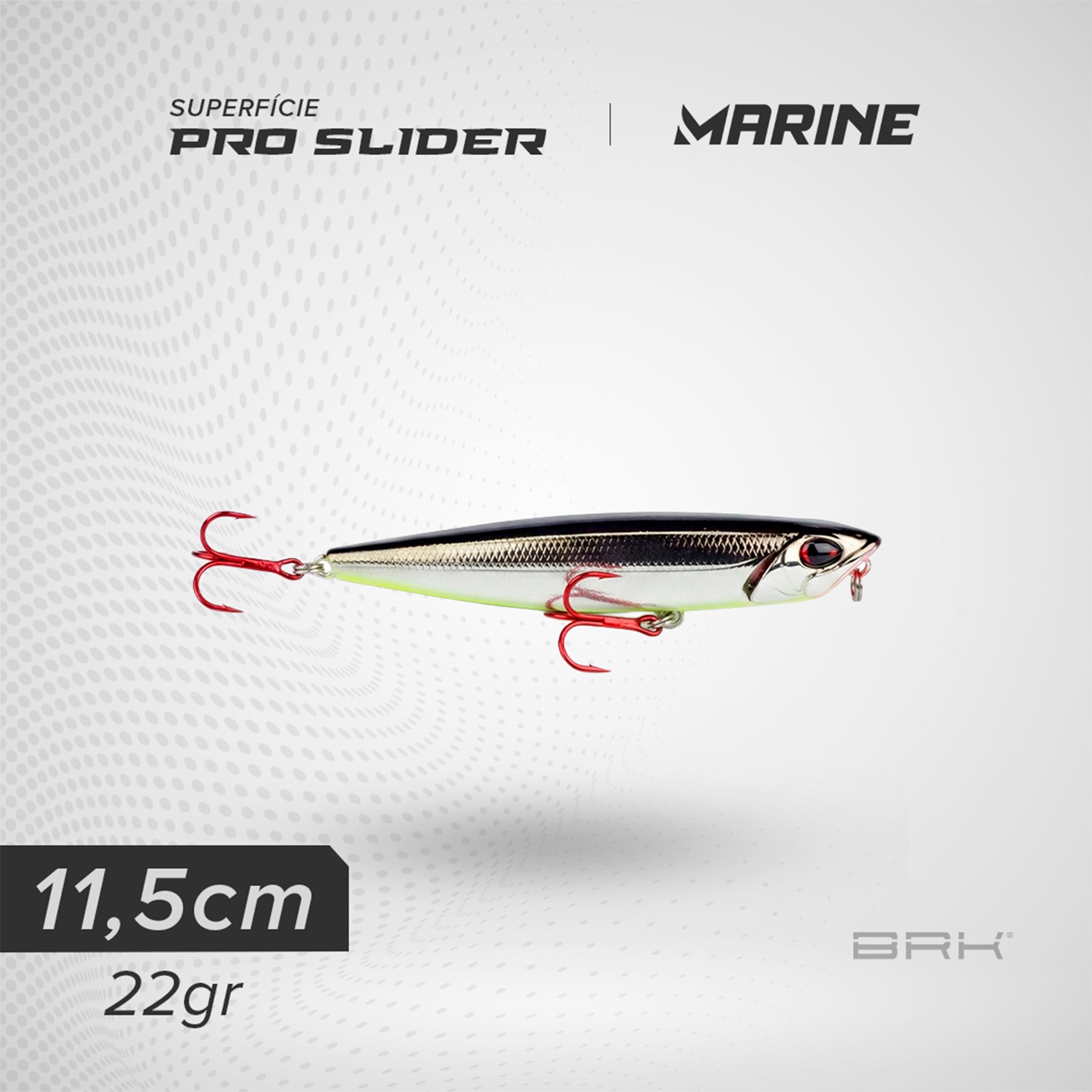 Isca Artificial Marine Sports Pro Slider 115 Superfície Marine Sports