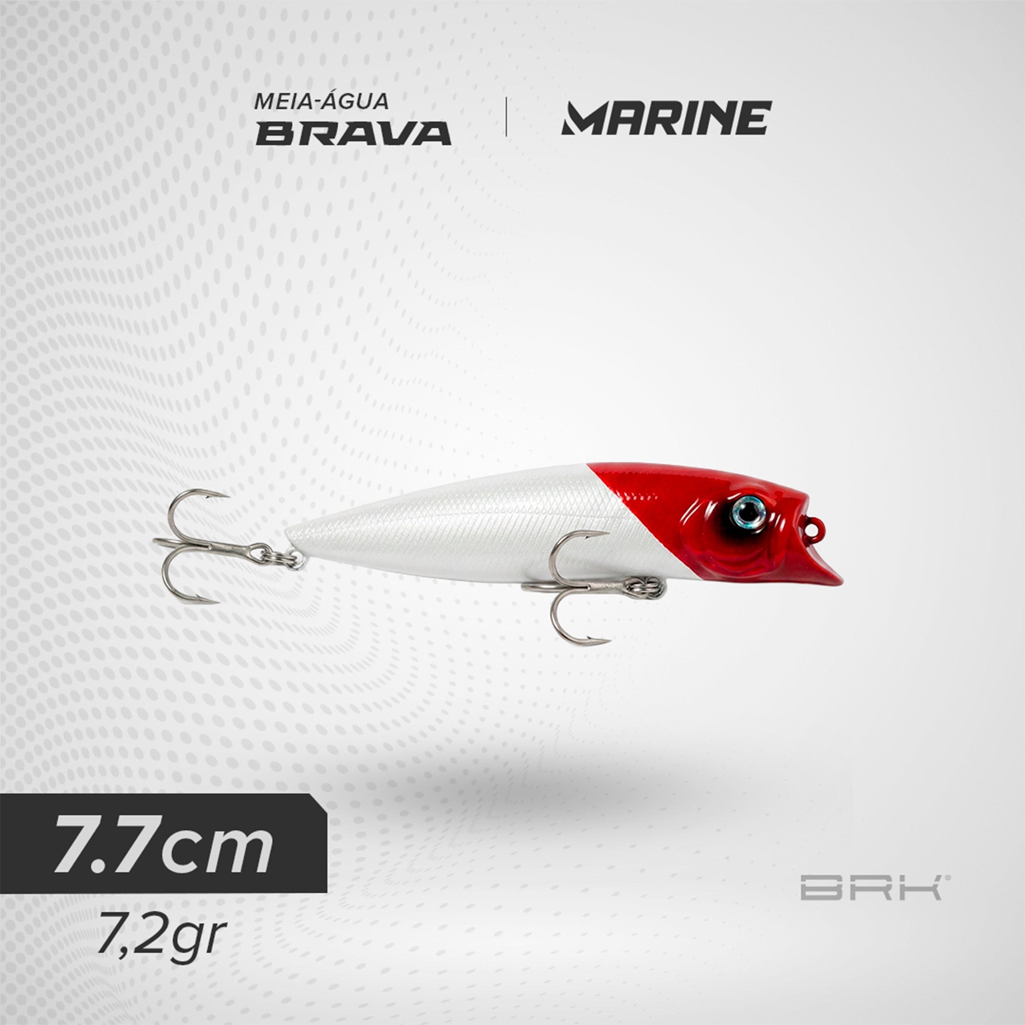 Isca Artificial Marine Sports Brava 77 Meia-Água Marine Sports