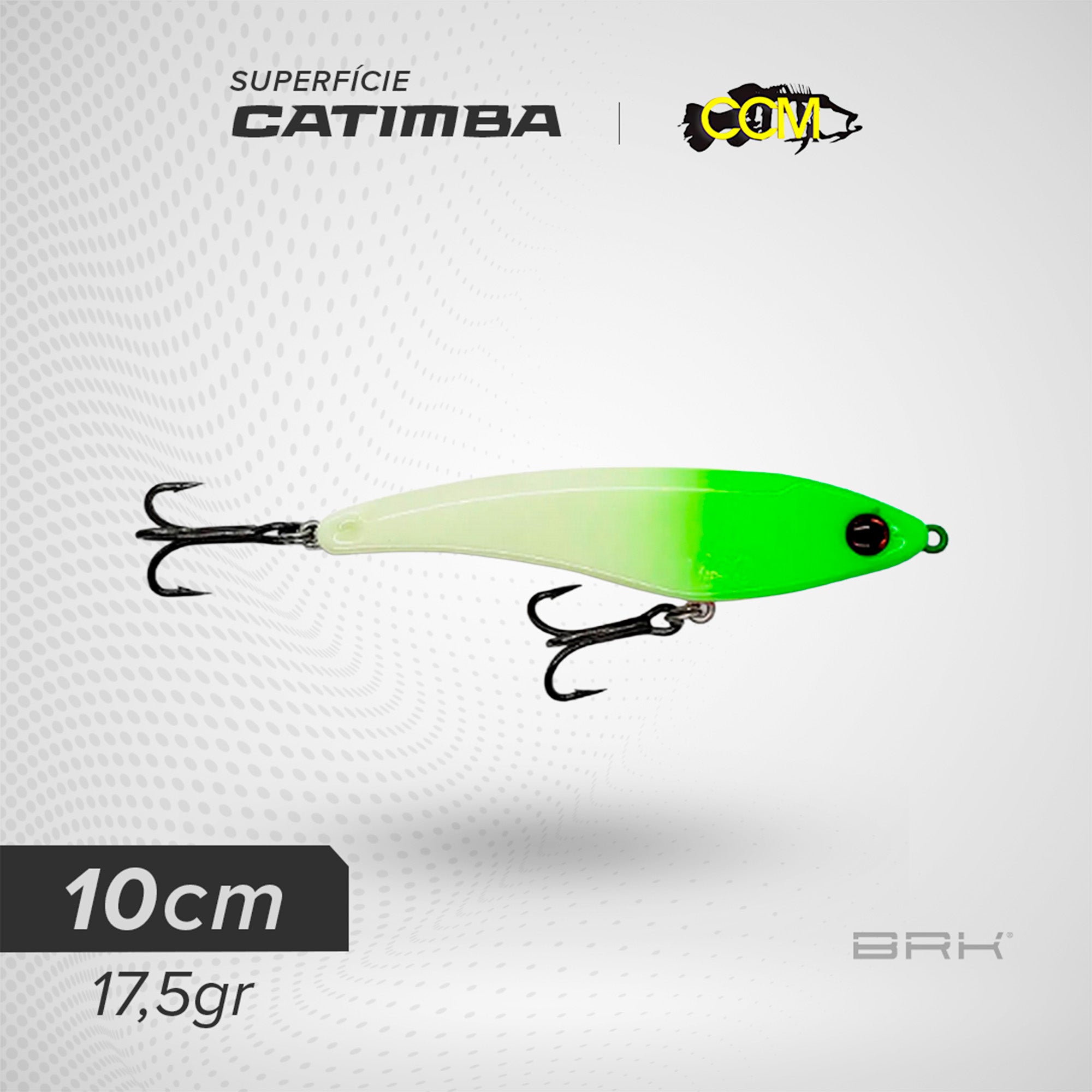 Isca Artificial CCM Catimba 10 Superfície - Brk Fishing