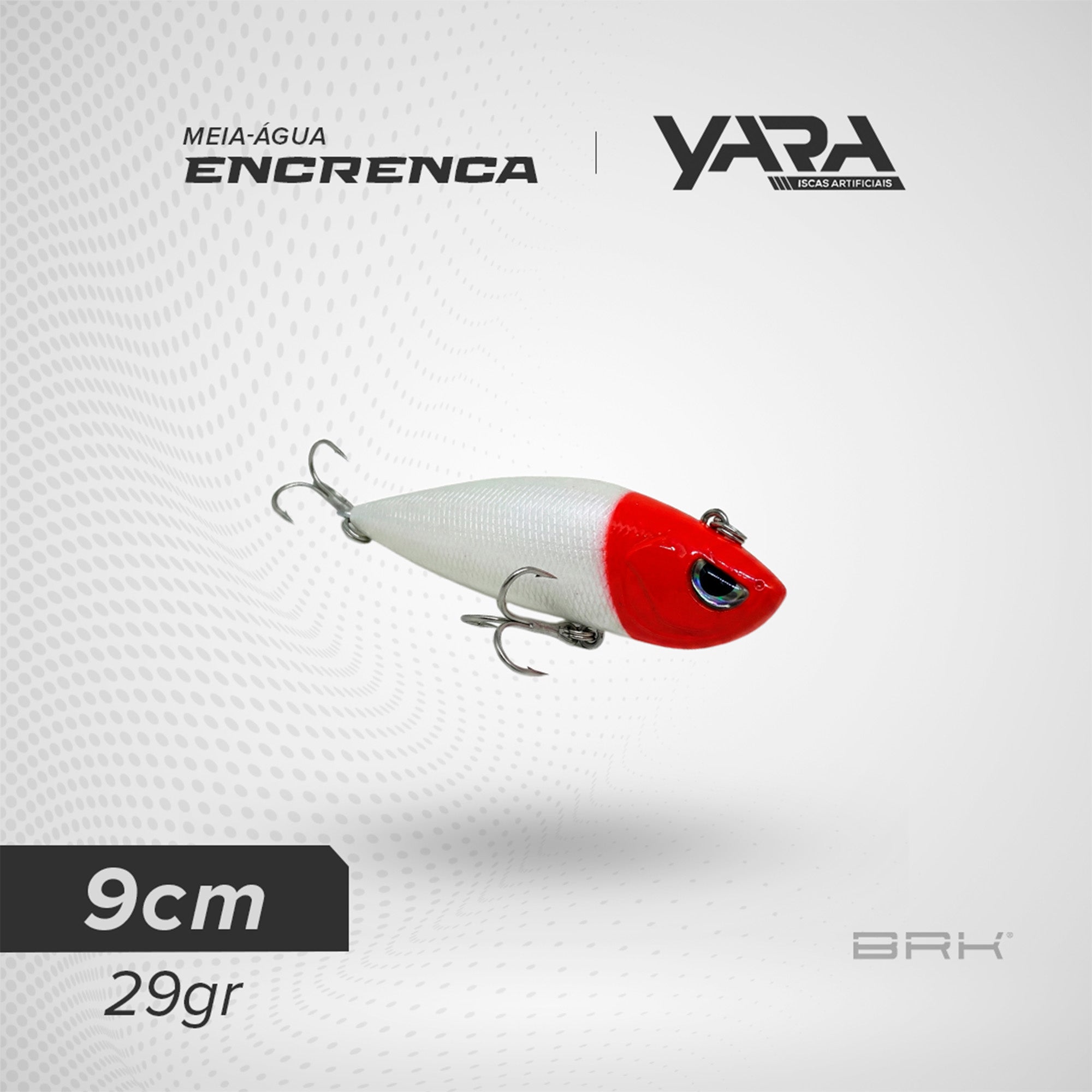 Isca Artificial Yara Encrenca 9cm 29g Meia-Água Yara
