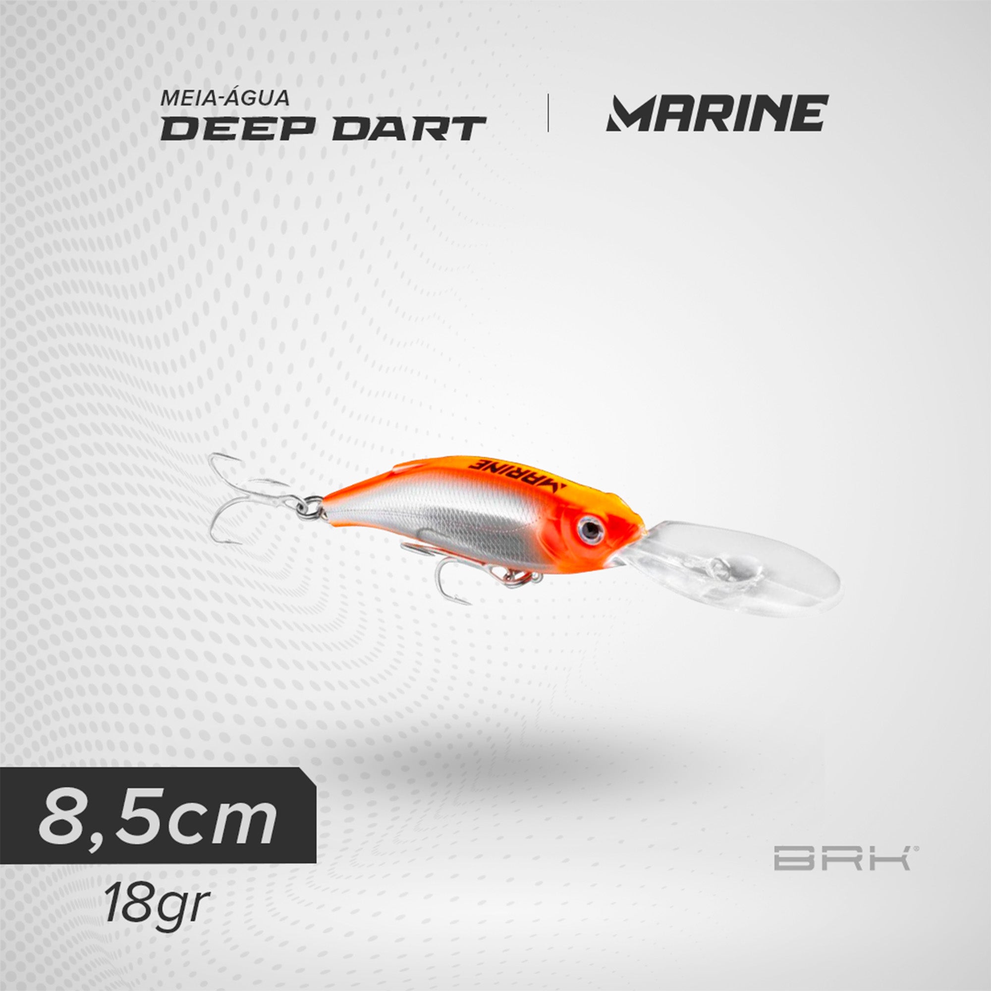 Isca Artificial Marine Sports Deep Dart 85 Meia-Água Marine Sports
