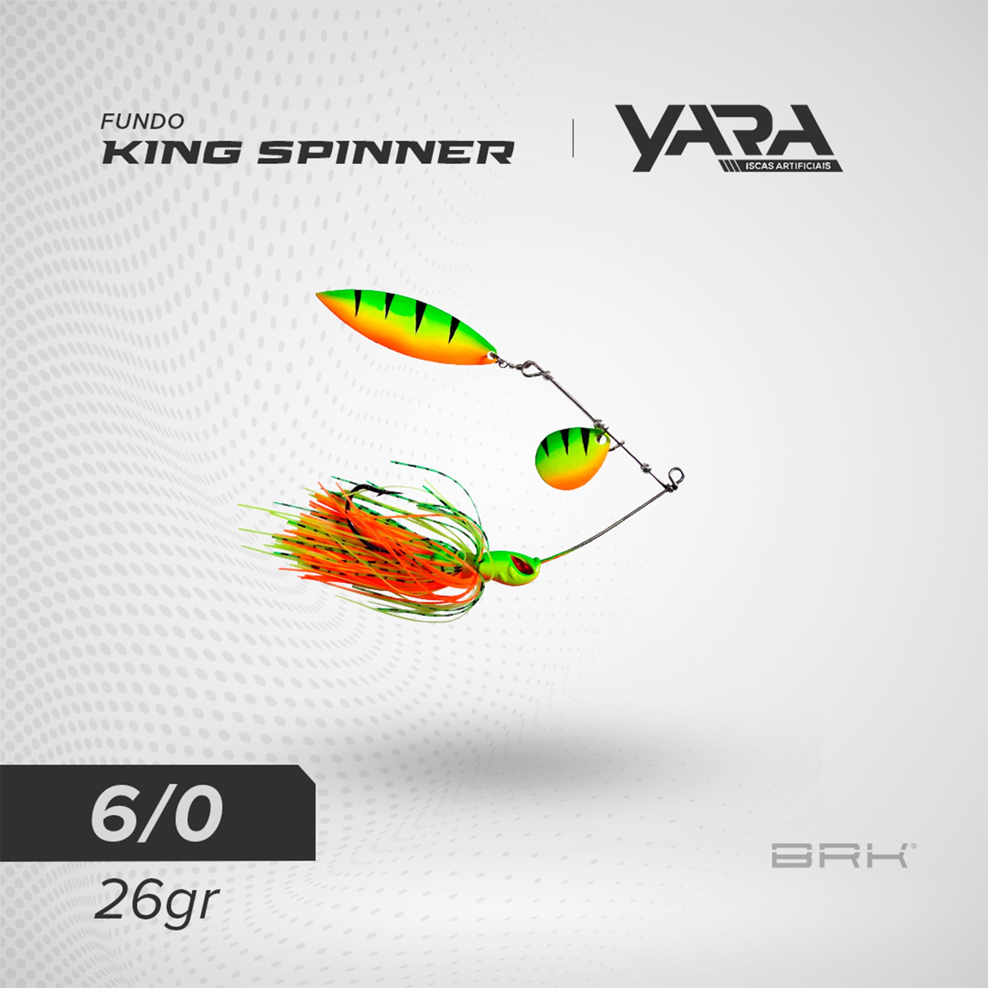 Isca Artificial Yara King Spinner Fundo Yara
