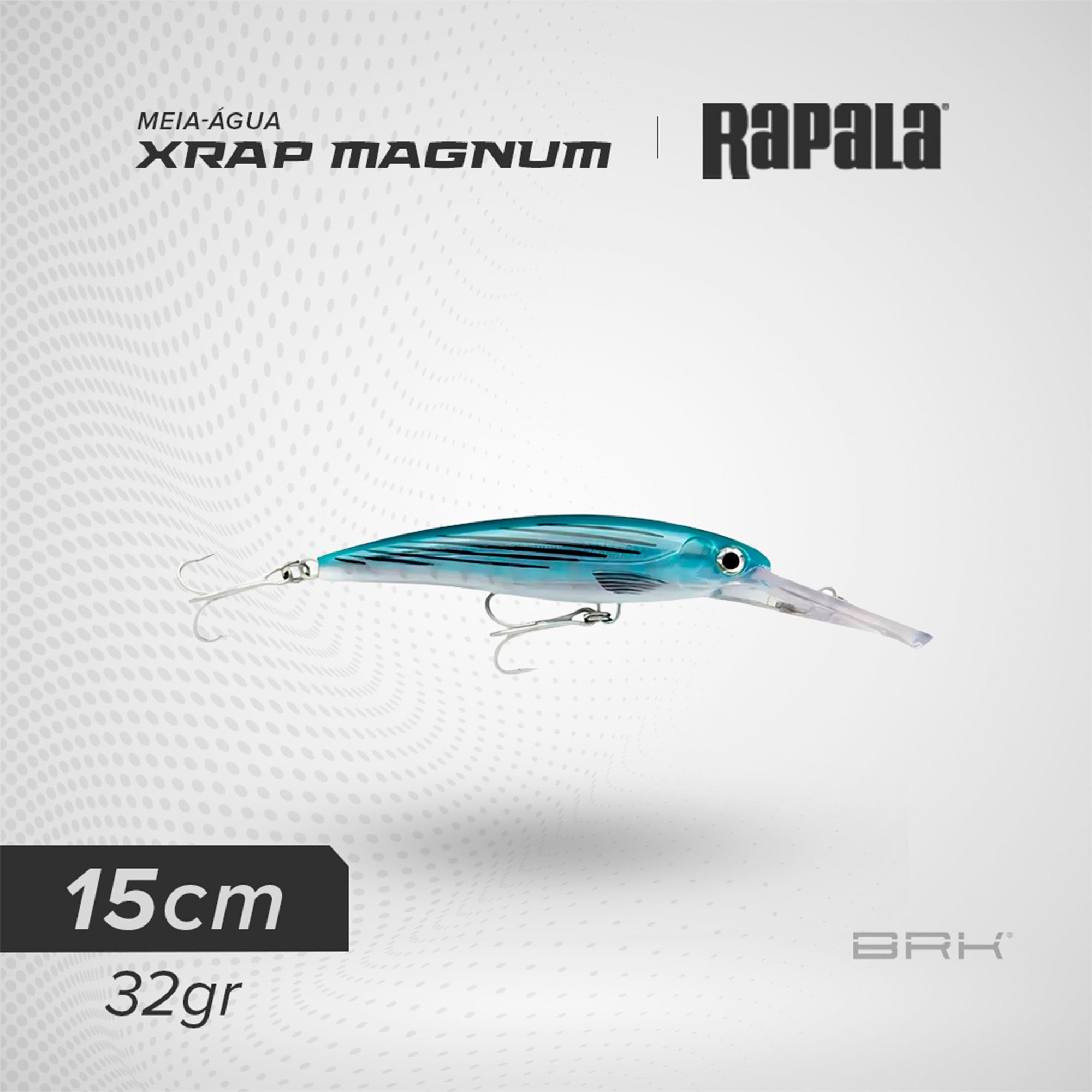 Isca Artificial Rapala XRAP Magnum Meia-Água Rapala
