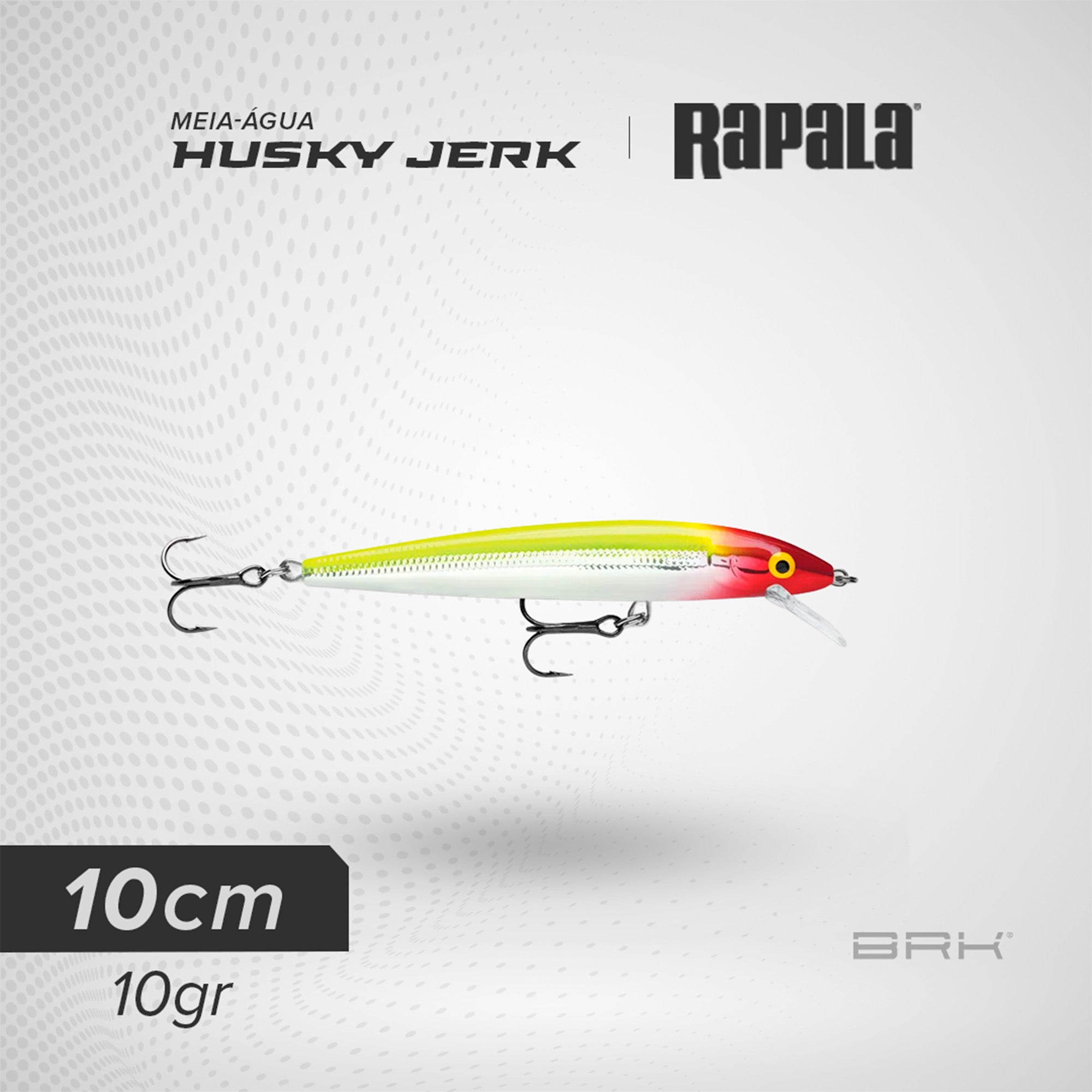 Isca Artificial Rapala Husky Jerk Meia-Água Rapala