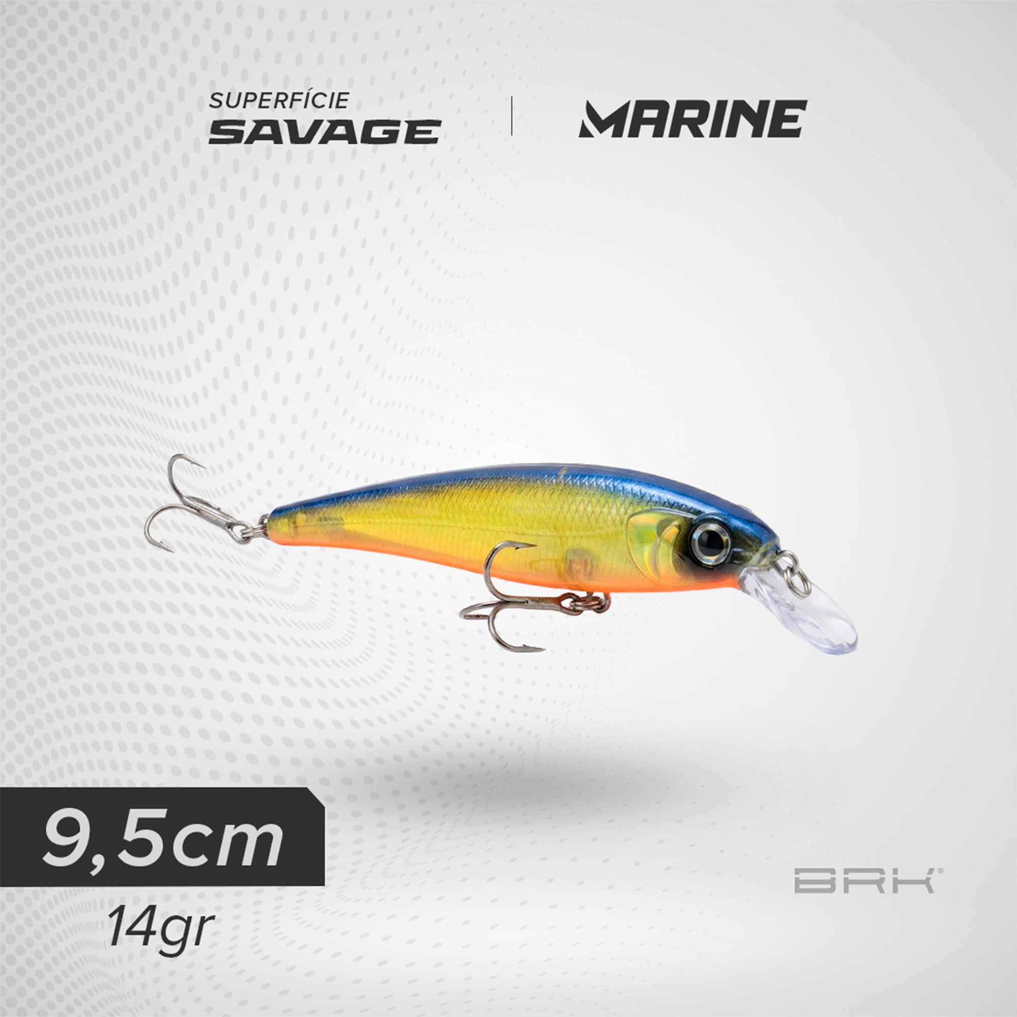 Isca Artificial Marine Sports Savage 95 Superfície - Brk Fishing