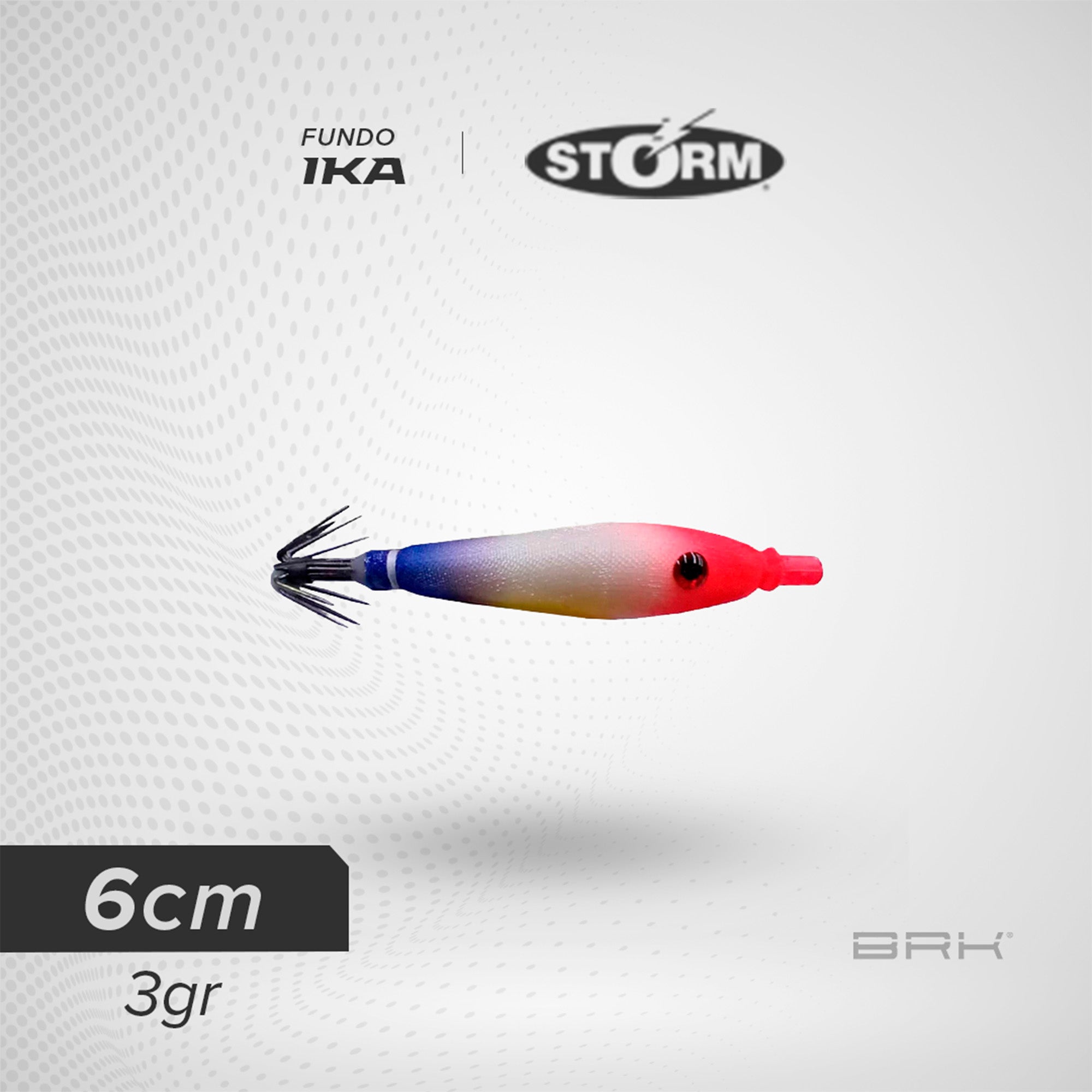 Isca Artificial Storm Ika Fundo Storm