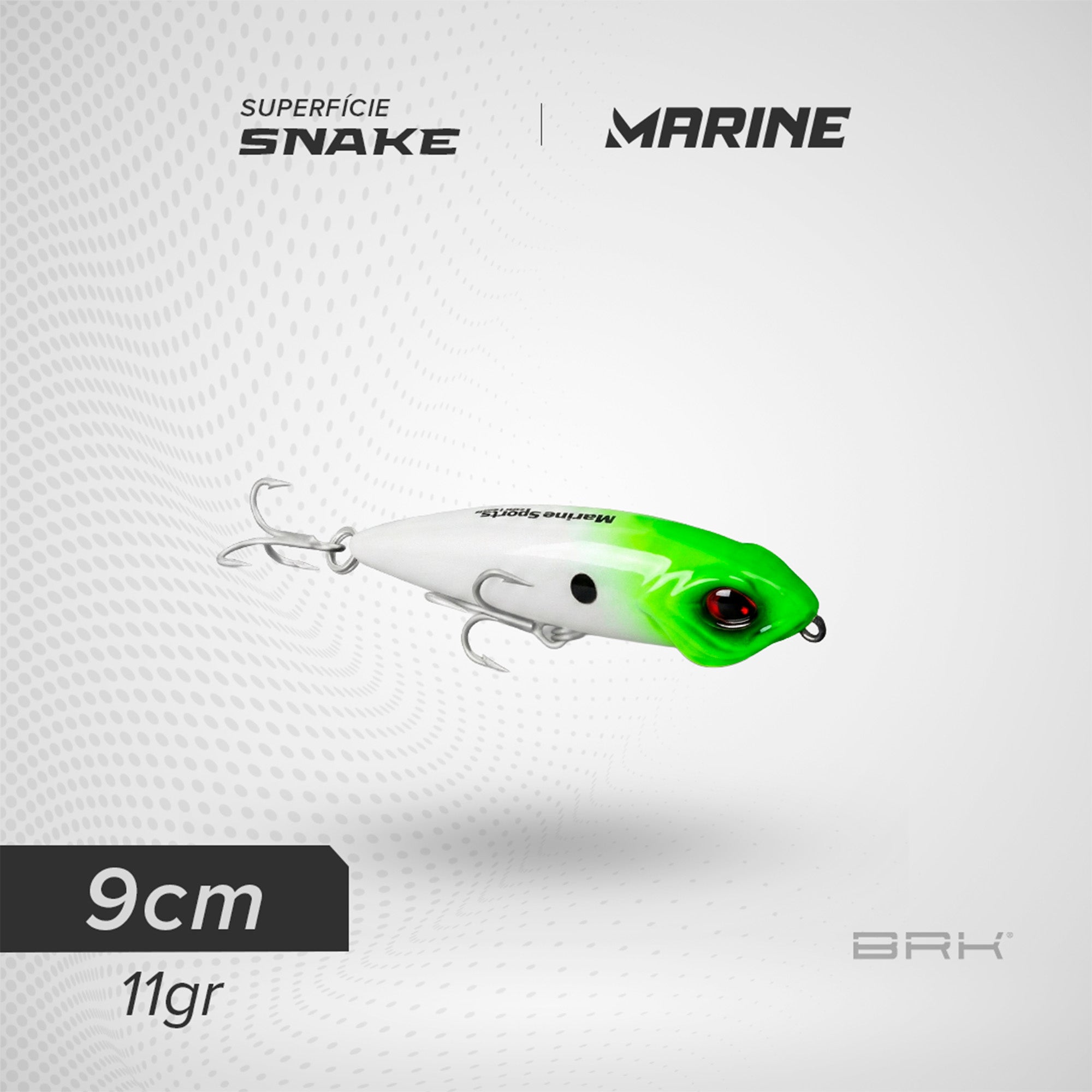 Isca Artificial Marine Sports Snake 90 Superfície Marine Sports