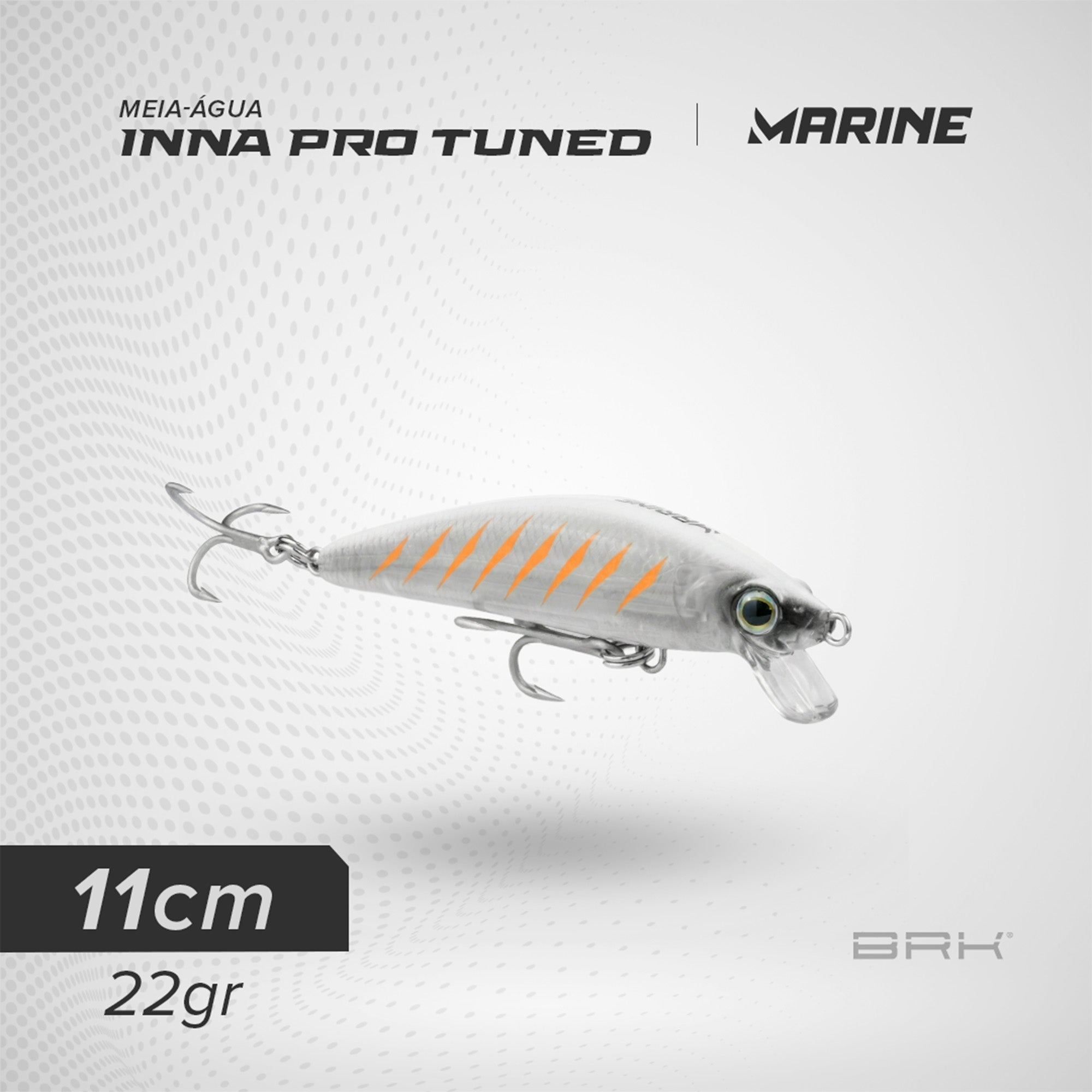Isca Artificial Marine Sports Inna 110 Meia-Água Marine Sports