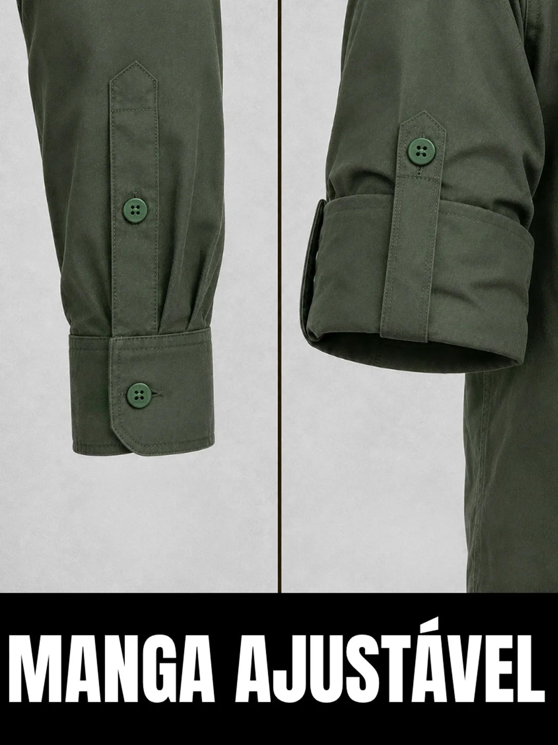 Camisa Adventure Verde Escuro com Proteção UV50+