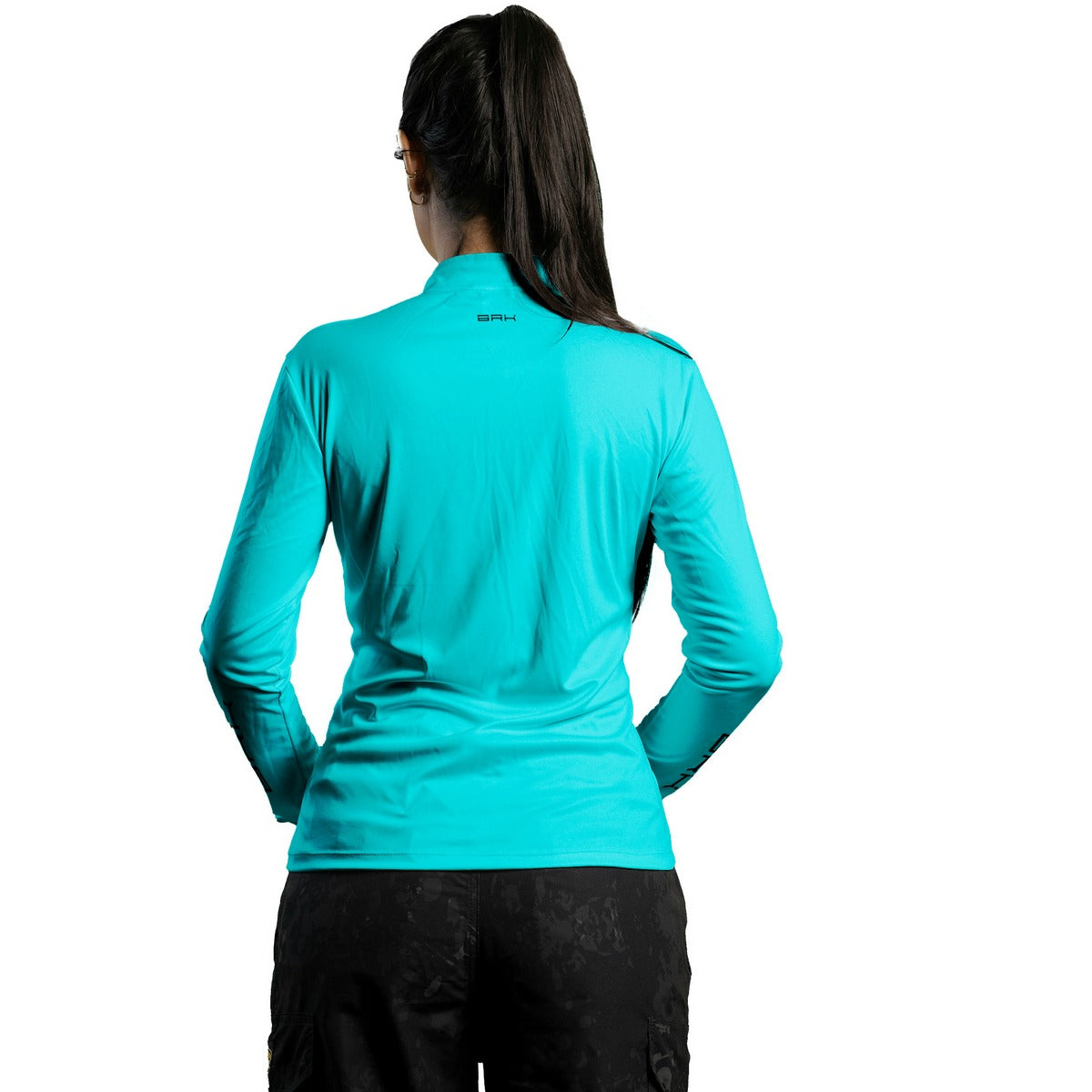 Camisa Agro Feminina Brk Ciano com Proteção Solar UV50+