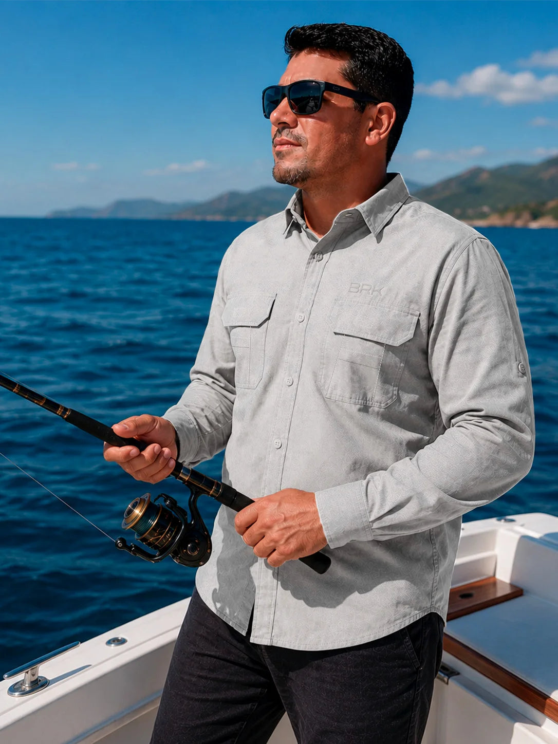 Camisa Adventure Bege Dunas com Proteção UV50+