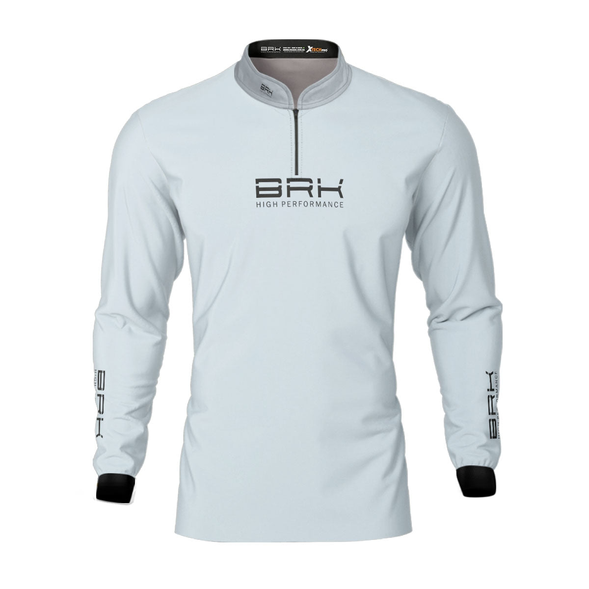 Camisa de Pesca Brk Offshore Gear Marlim Azul Claro com Proteção Solar UV50+ - Brk Fishing