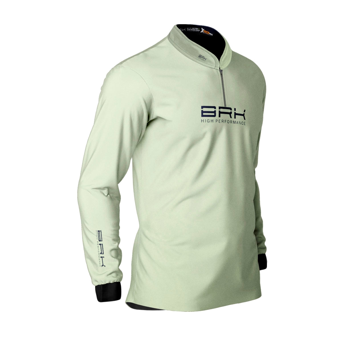 Camisa de Pesca Brk Offshore Gear Cavala Verde com Proteção Solar UV50+ - Brk Fishing