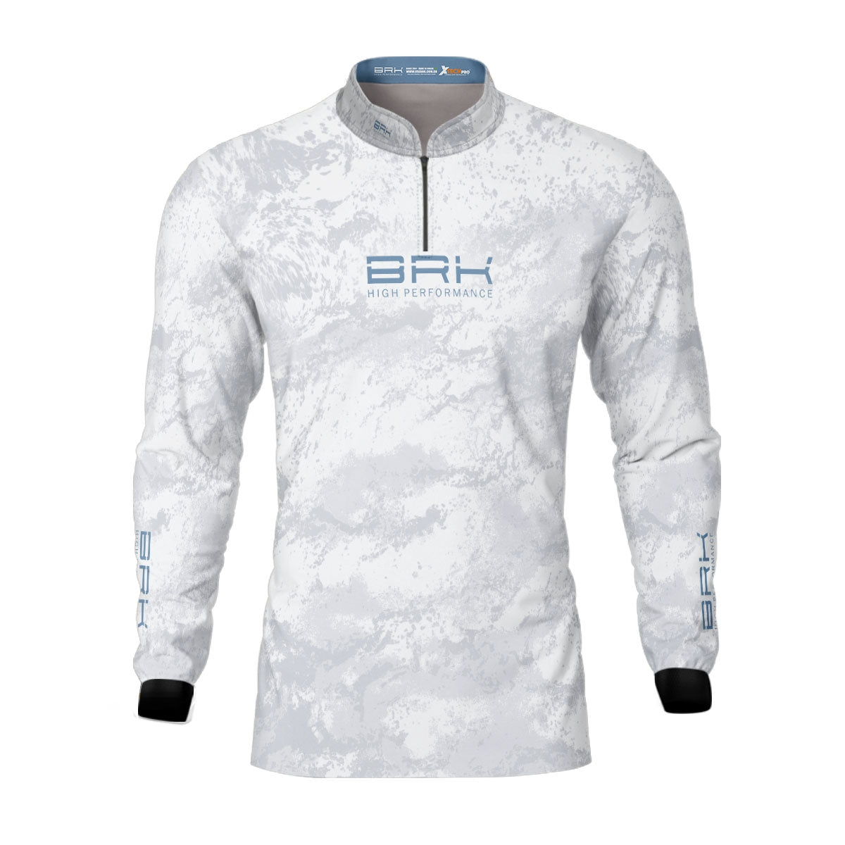Camisa de Pesca Brk Camuflado Branco com Proteção Solar UV50+ - Brk Fishing