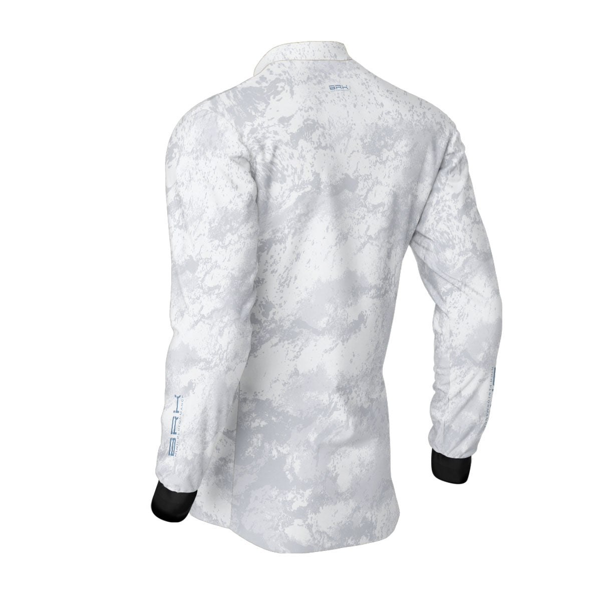 Camisa de Pesca Brk Camuflado Branco com Proteção Solar UV50+ - Brk Fishing