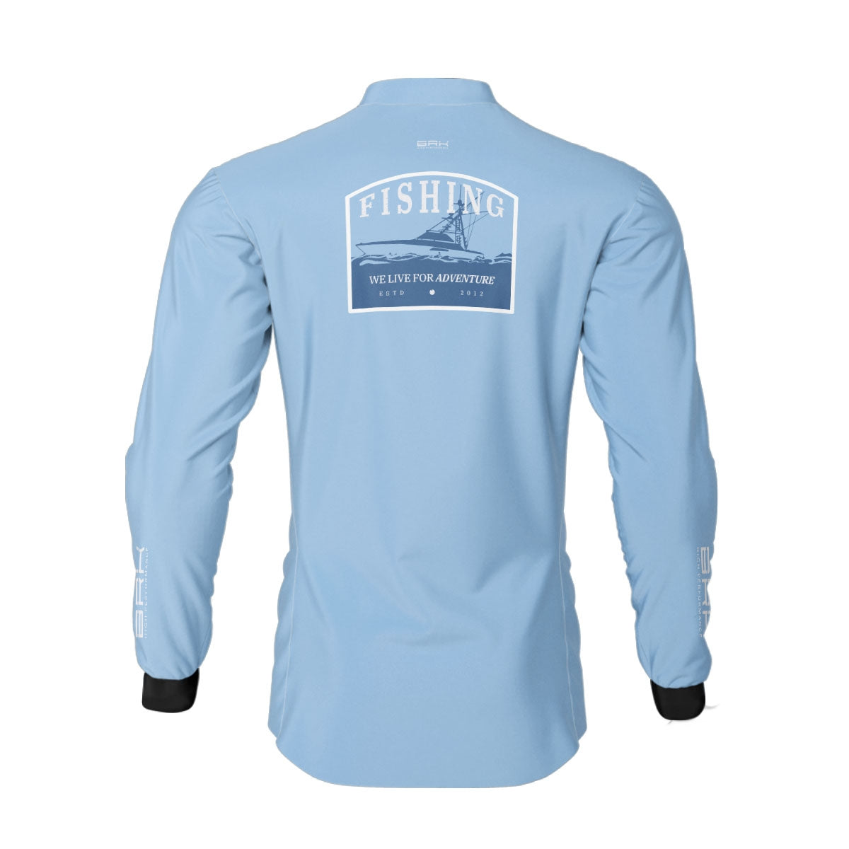Camisa de Pesca Brk We Live for Adventure com Proteção Solar UV50+ - Brk Fishing