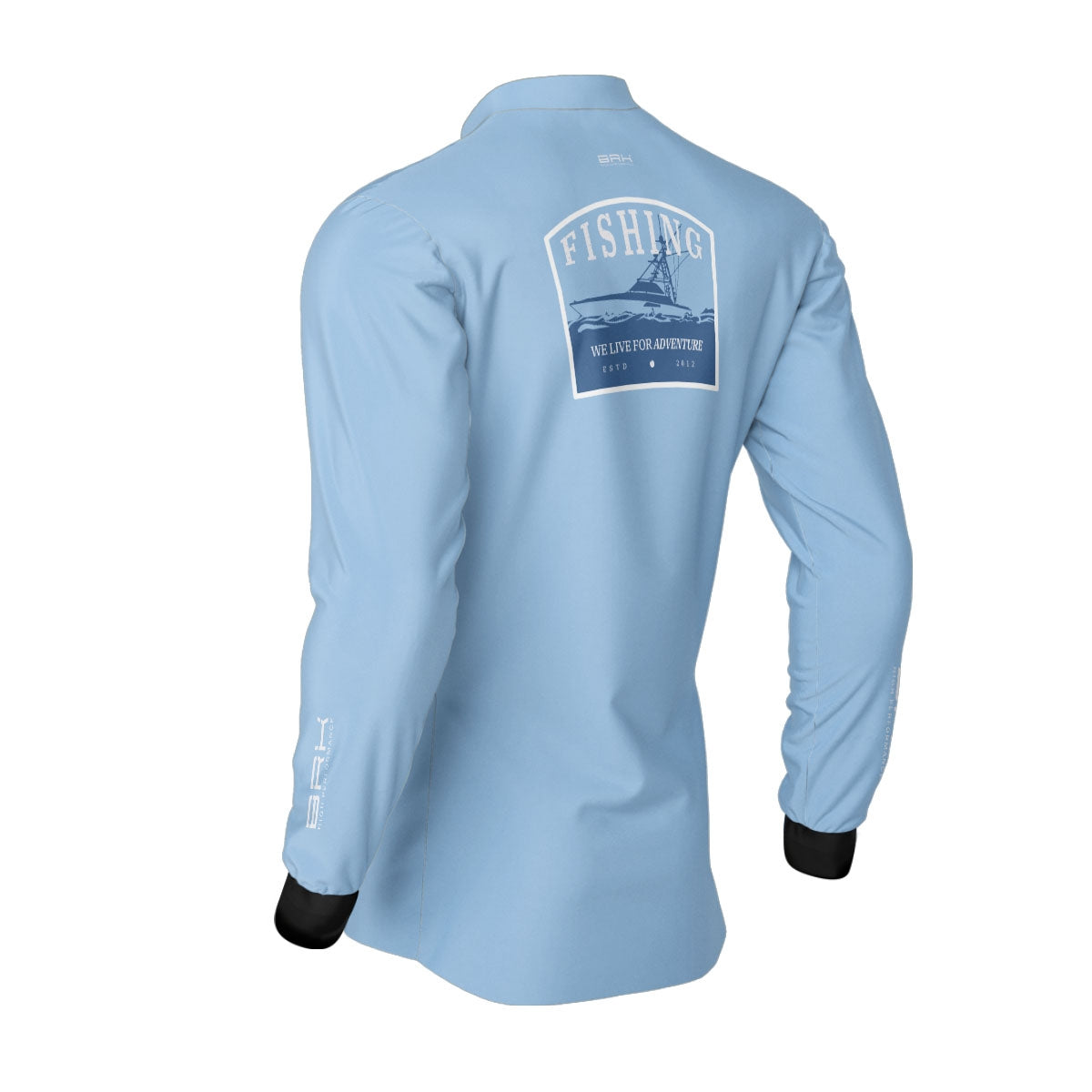 Camisa de Pesca Brk We Live for Adventure com Proteção Solar UV50+ - Brk Fishing