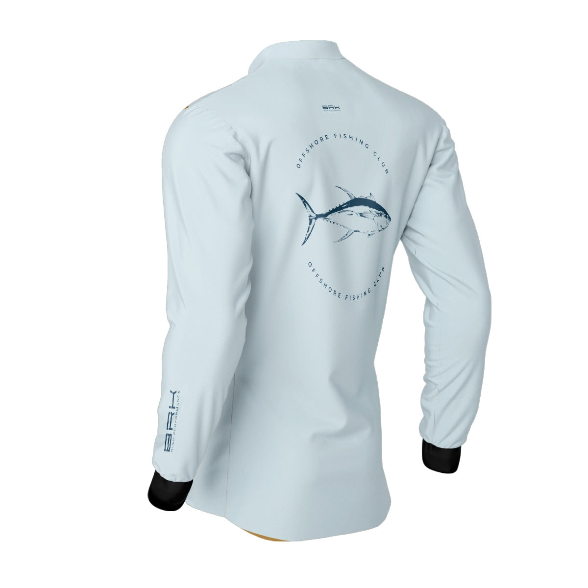 Camisa de Pesca Brk Offshore Fishing Club Atum 2 com Proteção Solar UV50+ - Brk Fishing
