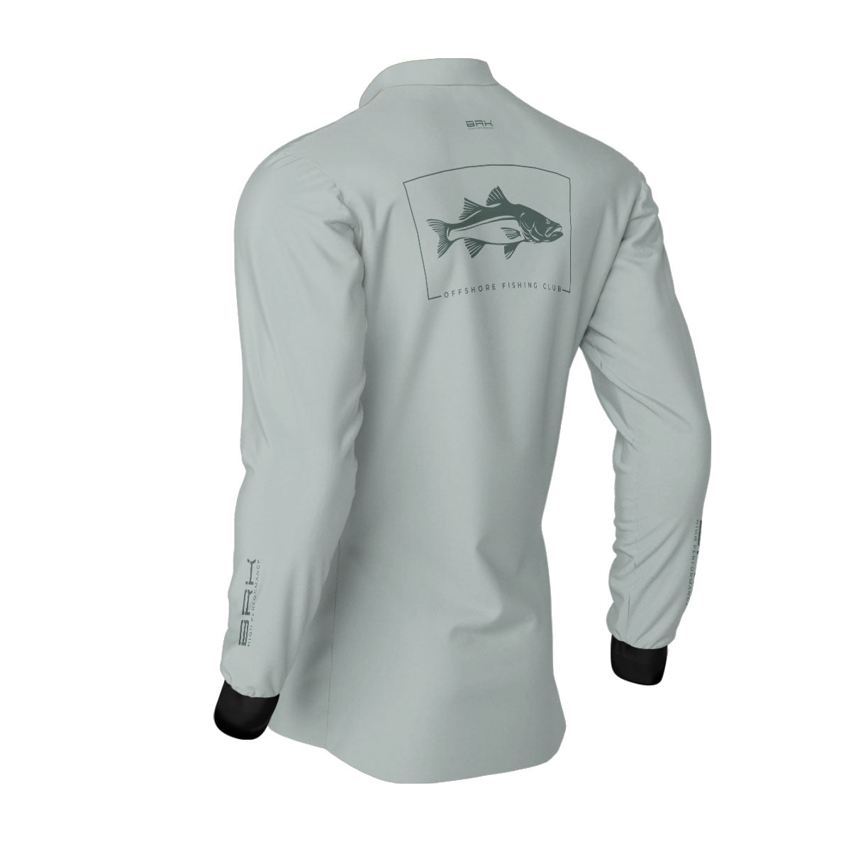 Camisa de Pesca Brk Offshore Fishing Club Robalo com Proteção Solar UV50+ - Brk Fishing
