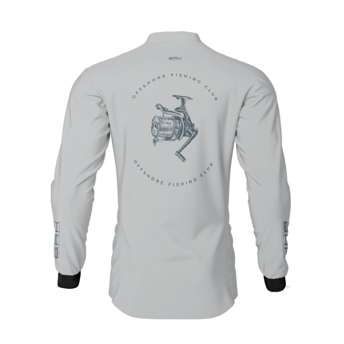 Camisa de Pesca Brk Offshore Fishing Club Molinete com Proteção Solar UV50+ - Brk Fishing