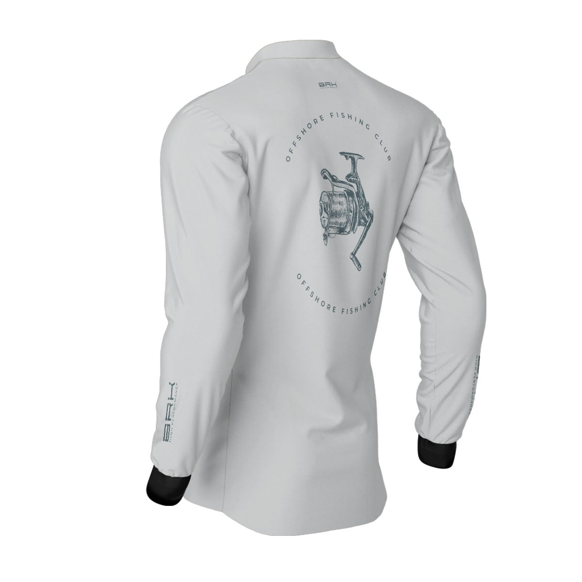 Camisa de Pesca Brk Offshore Fishing Club Molinete com Proteção Solar UV50+ - Brk Fishing