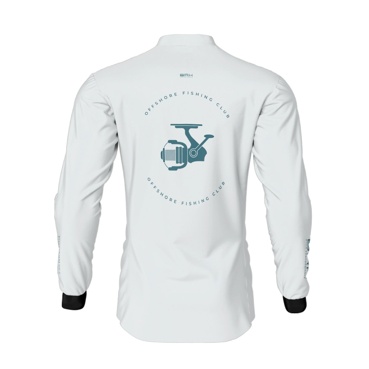 Camisa de Pesca Brk Offshore Fishing Club Carretilha com Proteção Solar UV50+ - Brk Fishing