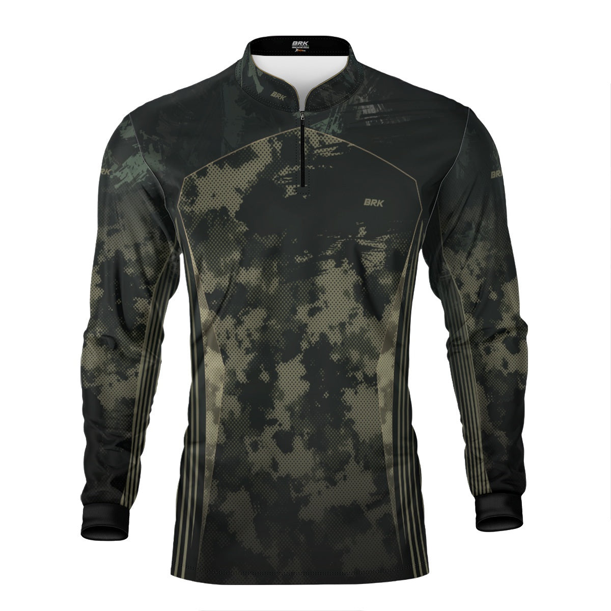 Camisa Agro Brk Camuflada Militar com Proteção Solar UV50+ - Brk Fishing