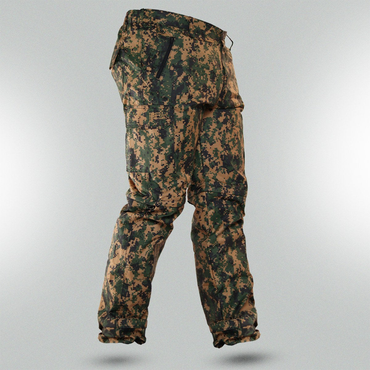 Calça Tática Brk Militar Verde UV35+ (Vira Bermuda) - Brk Fishing