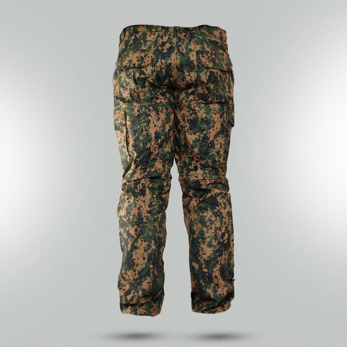 Calça Tática Brk Militar Verde UV35+ (Vira Bermuda) - Brk Fishing