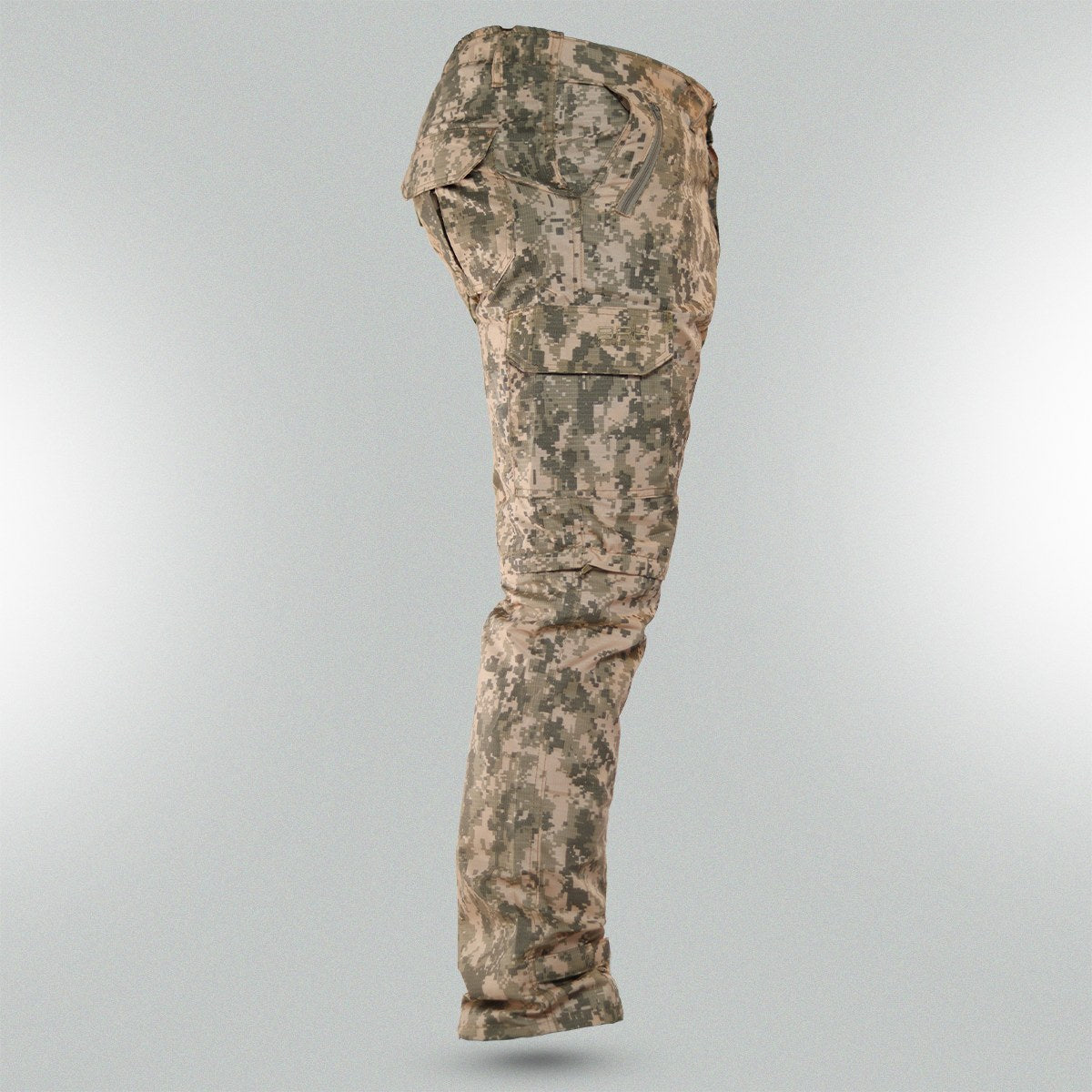 Calça Tática Brk Militar Bege UV35+ (Vira Bermuda) - Brk Fishing