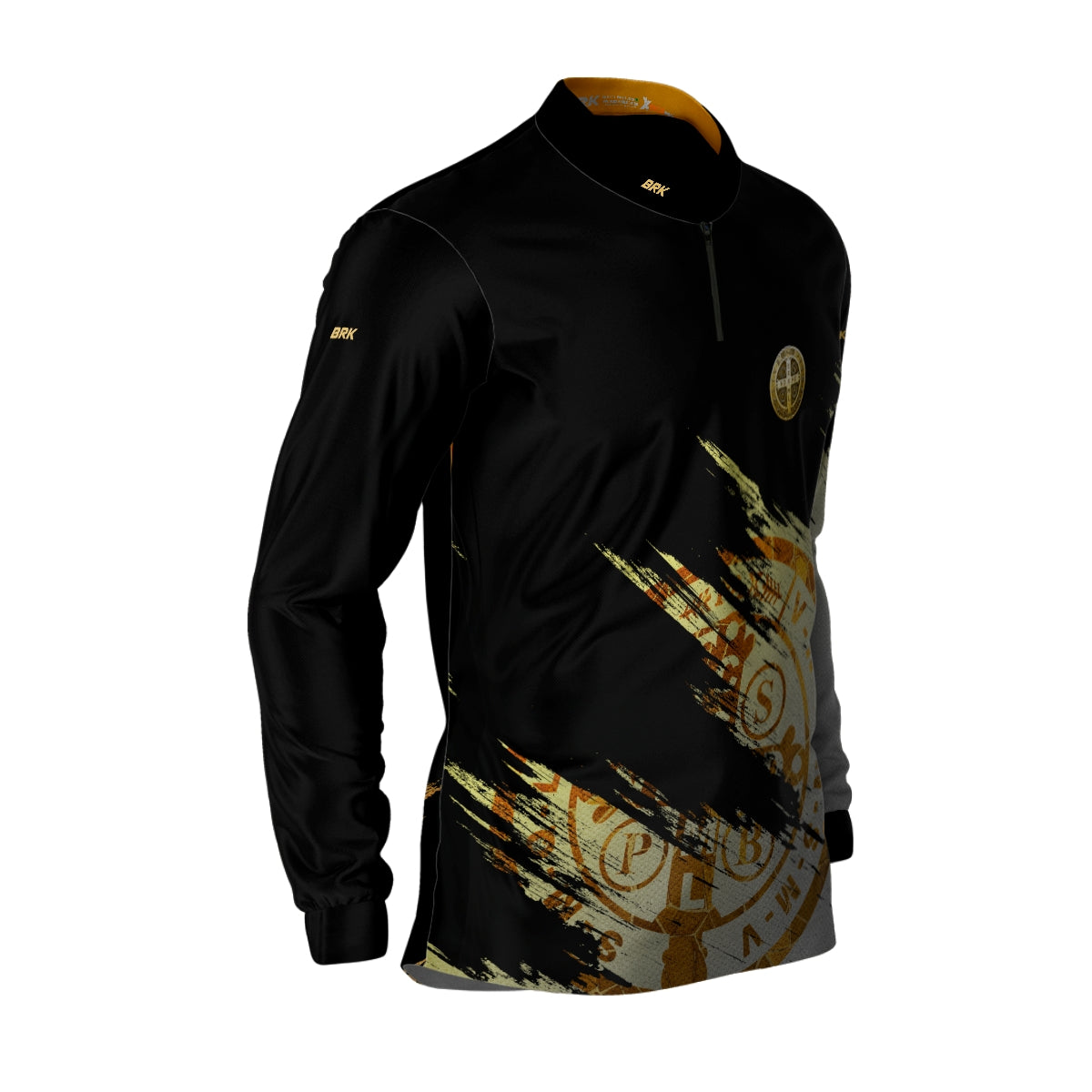 Camisa Agro Brk São Bento Grunge com Proteção Solar UV50+ - Brk Fishing