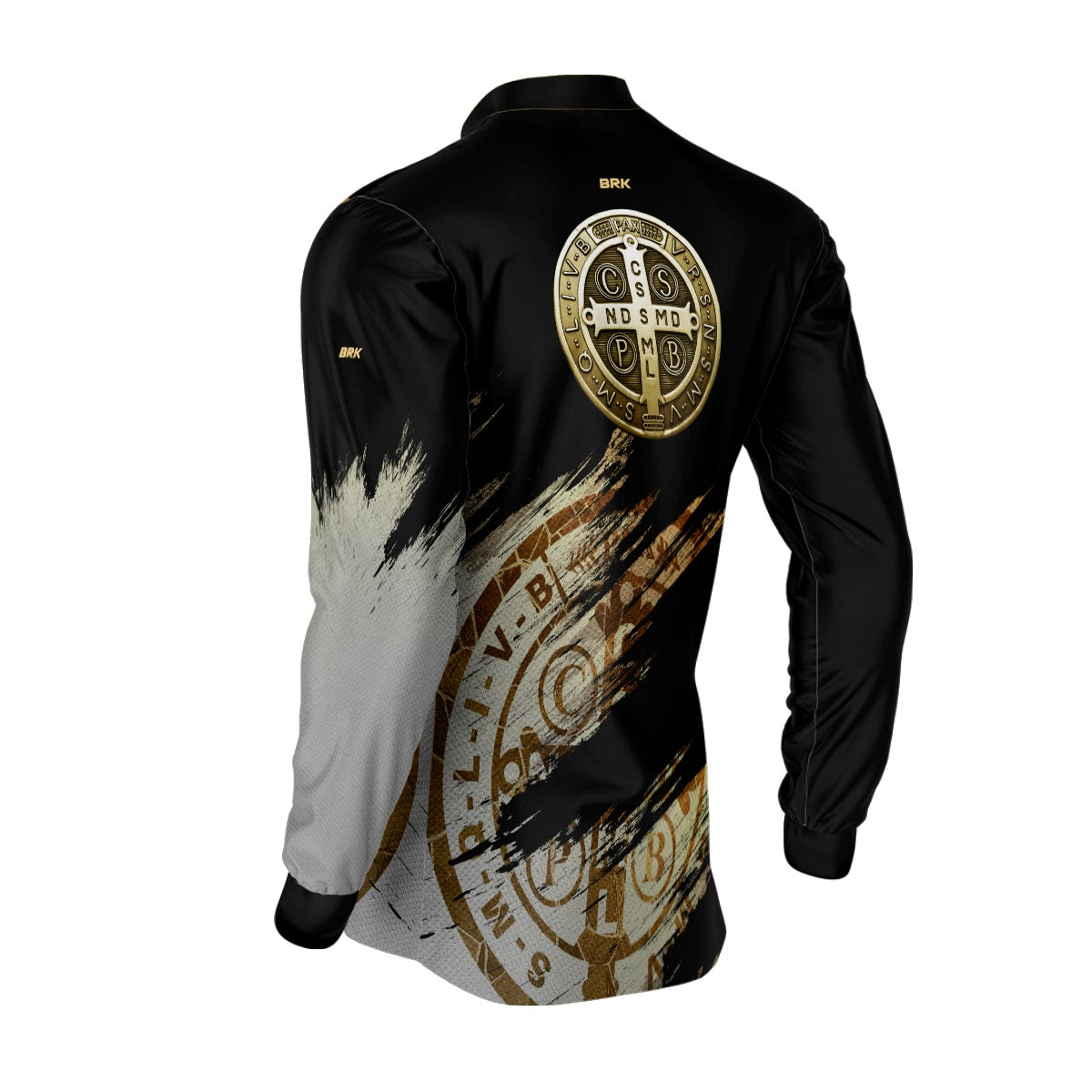 Camisa Agro Brk São Bento Grunge com Proteção Solar UV50+ - Brk Fishing