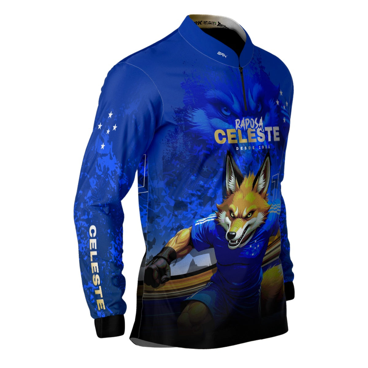 Camisa Brk Raposa Celeste com Proteção Solar UV50+ - Brk Fishing